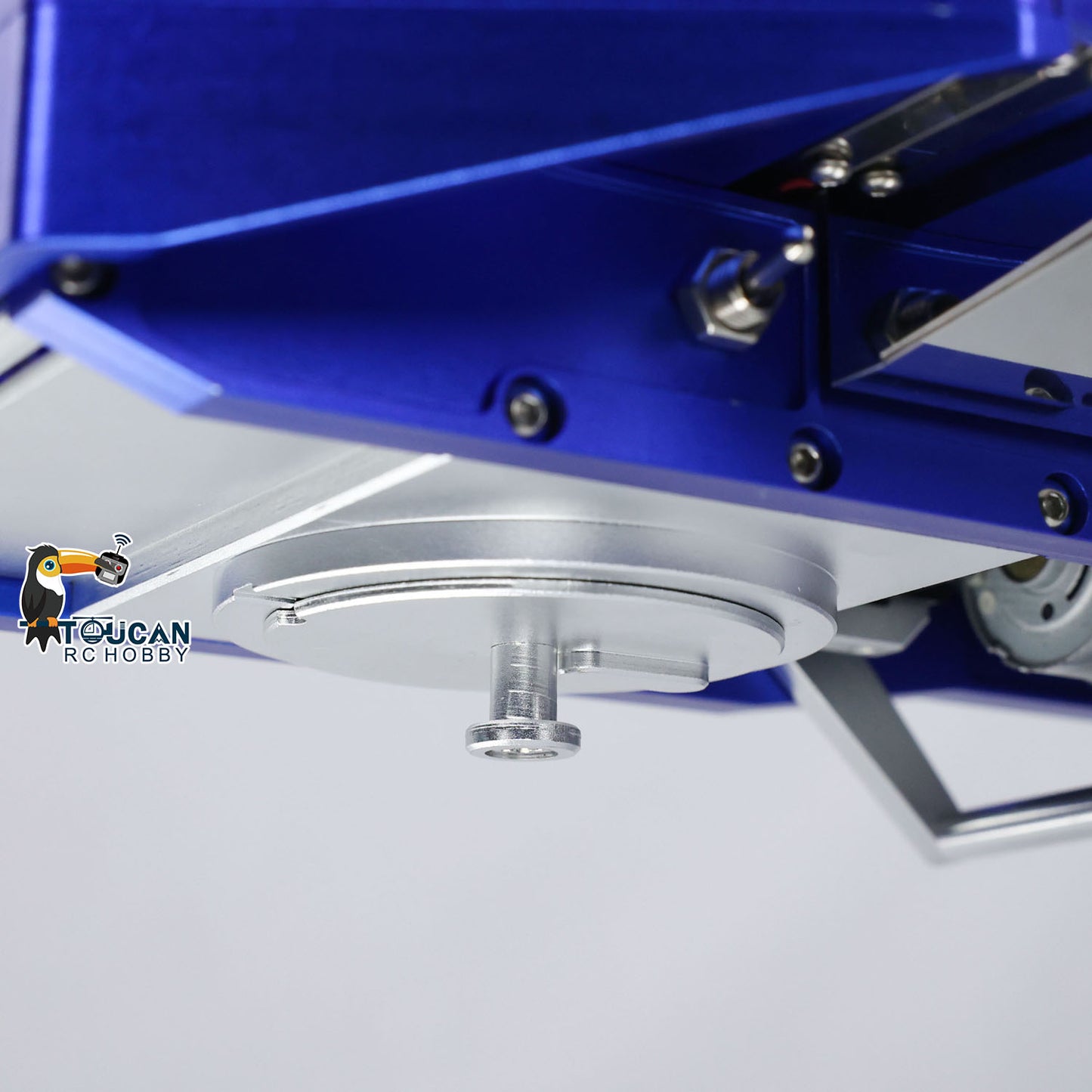 Degree DG-999 V2 1/14 4-Axle Metal RC Heavy Haul Trailer metal construction detail
