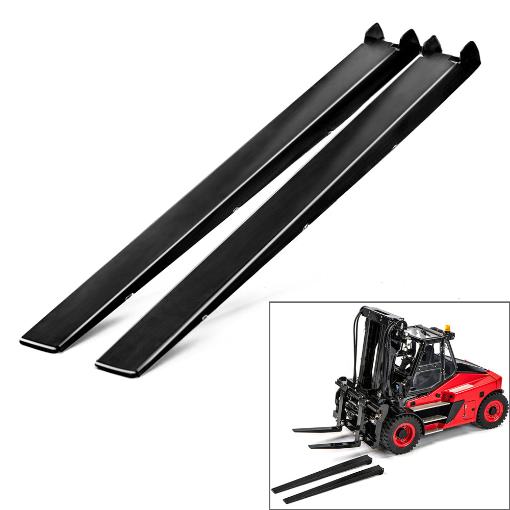 LESU 1/14 Heavy RC Hydraulic Forklift KIT Fast Coupler Extended Fork for LDH160 Remote Control Truck Aoue-LD160S Model