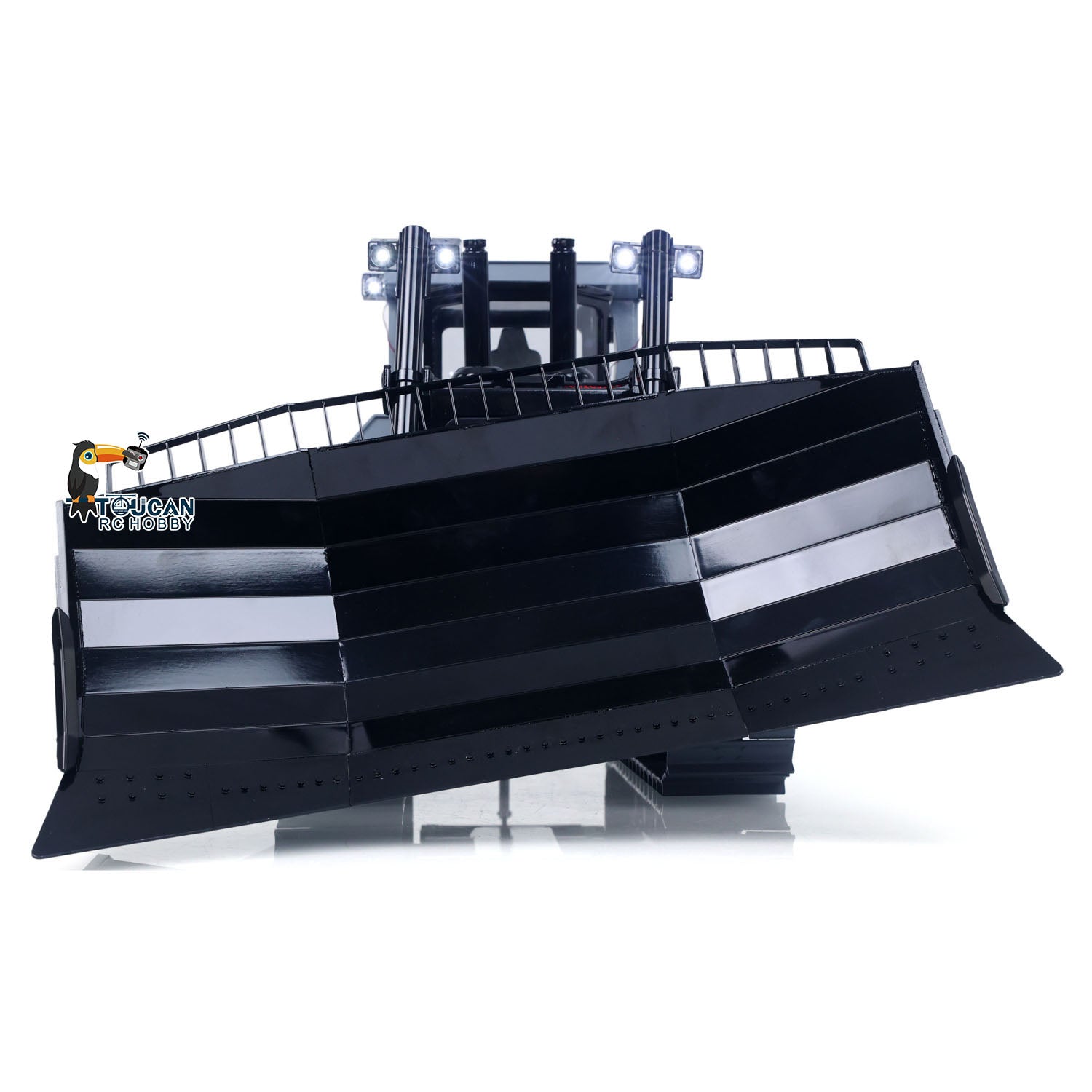JDM-98 Ultra DXR2 1/14 Metal RC Hydraulic Bulldozer blade detail