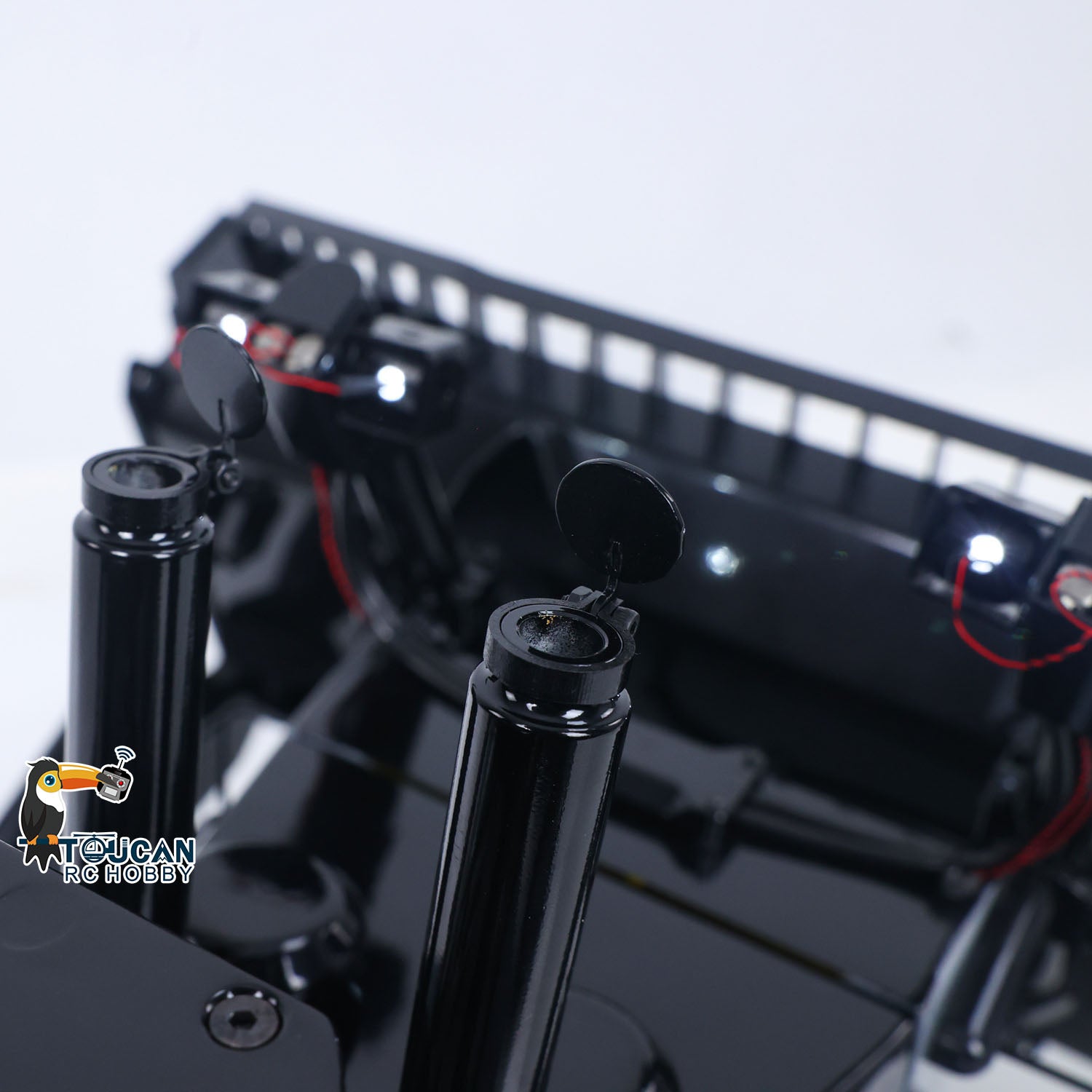JDM-98 Ultra DXR2 1/14 Metal RC Hydraulic Bulldozer metal component detail