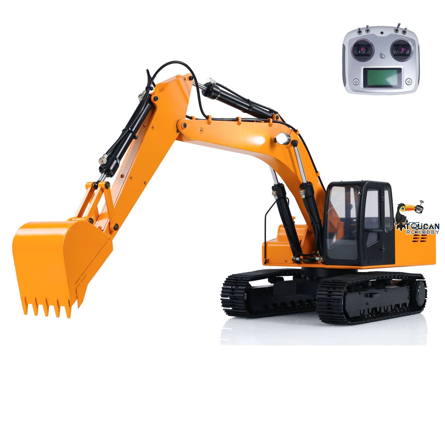 JDMODEL JDM-1 1/12 Metal RC Hydraulic Excavator 4200XL Digger hydraulic model with I6S radio controller