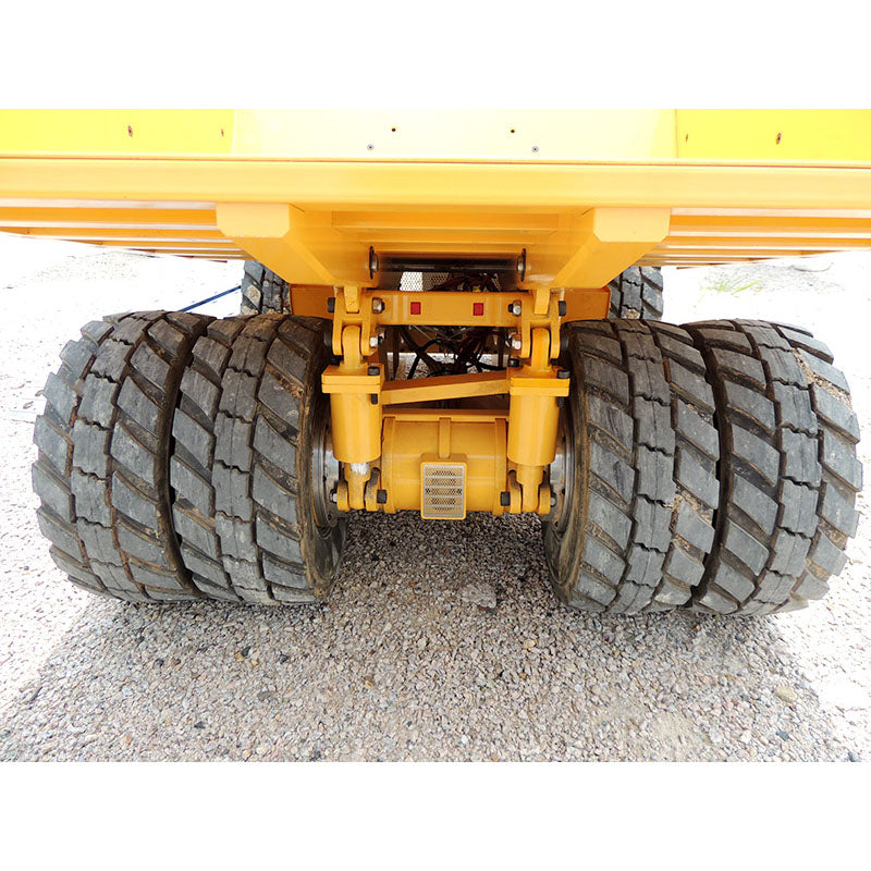 JDMODEL JDM 118F 1/14 Metal RC Hydraulic Mining Dump Truck rear detail