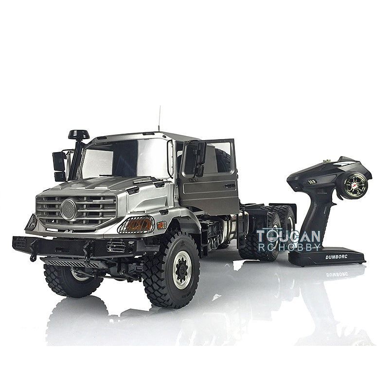 JDMODEL JDM-157 1/14 6X6 Metal RC Off-Road Tractor Truck configuration with X6 radio controller