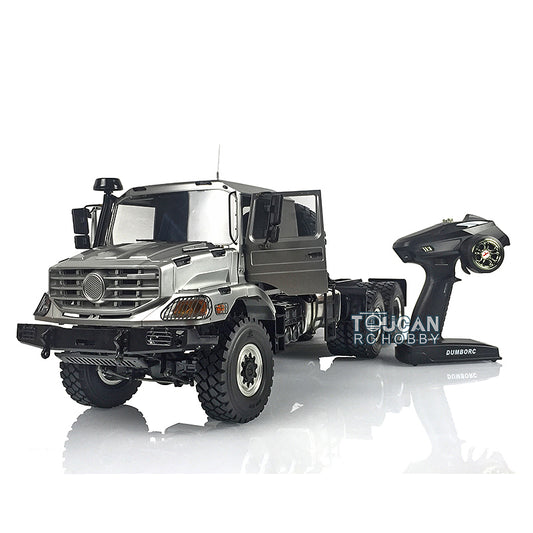 JDMODEL JDM-157 1/14 6X6 Metal RC Off-Road Tractor Truck configuration with X6 radio controller