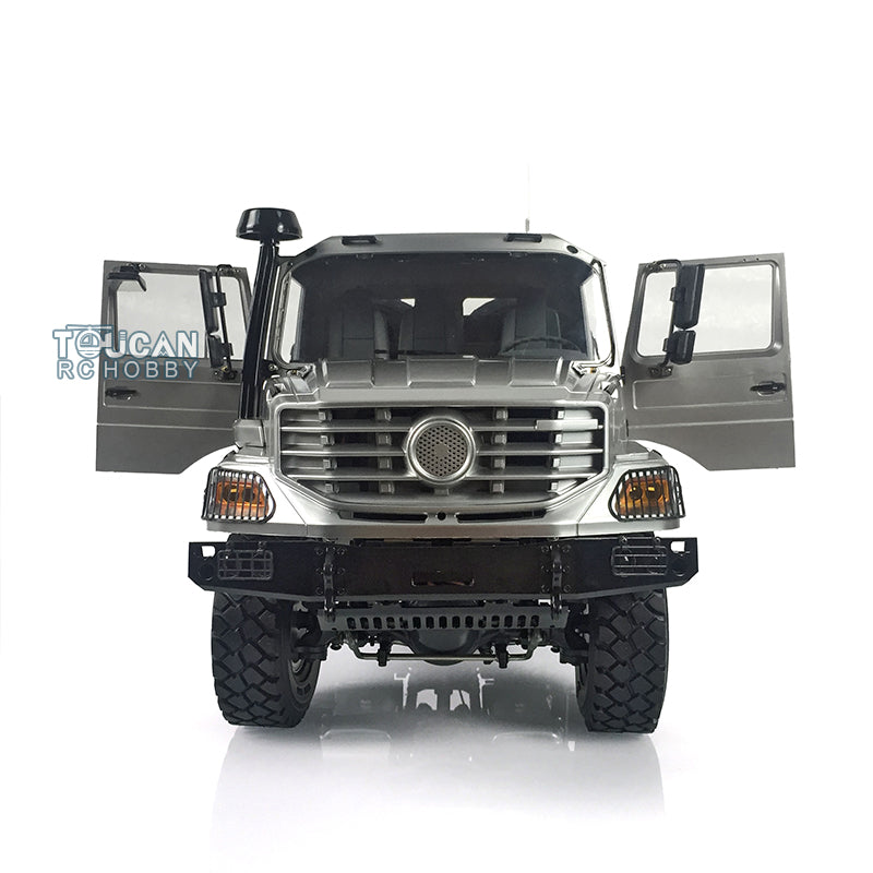 JDMODEL JDM-157 1/14 6X6 Metal RC Off-Road Tractor Truck front detail with realistic cab design