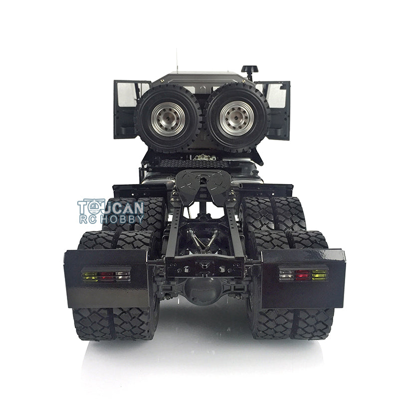 JDMODEL JDM-157 1/14 6X6 Metal RC Off-Road Tractor Truck rear detail with rear chassis components