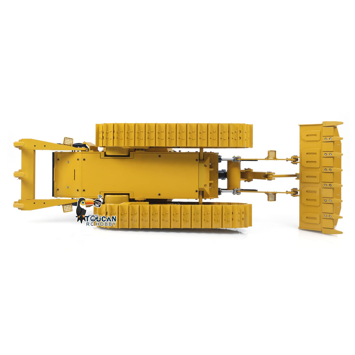 JDModel JDM-188 1/14 Metal RC Hydraulic 963D Tracked Loader metal chassis detail