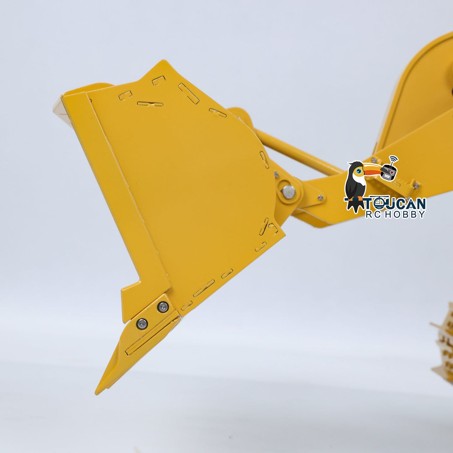 JDModel JDM-188 1/14 Metal RC Hydraulic 963D Tracked Loader metal loader bucket detail