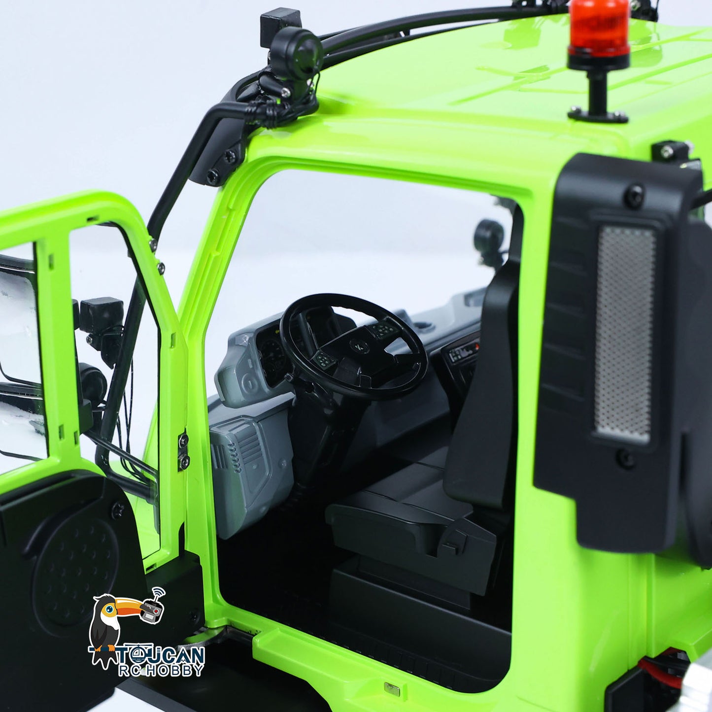 KABOLITE K5501 1/14 Metal 4x4 RC Off Road Crawler simulated cab interior detail