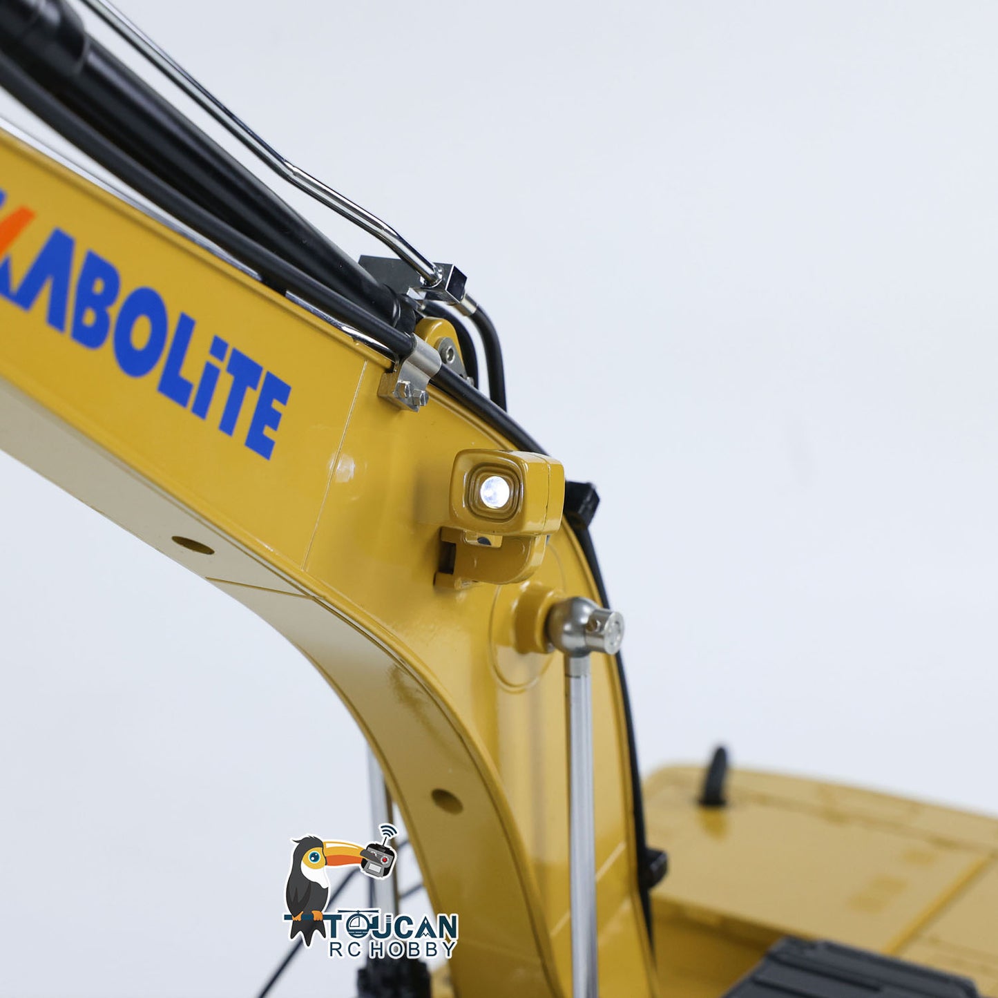 KABOLITE K961 100S PRO 1/18 Metal Hydraulic RC Crawler Excavator lighting system detail