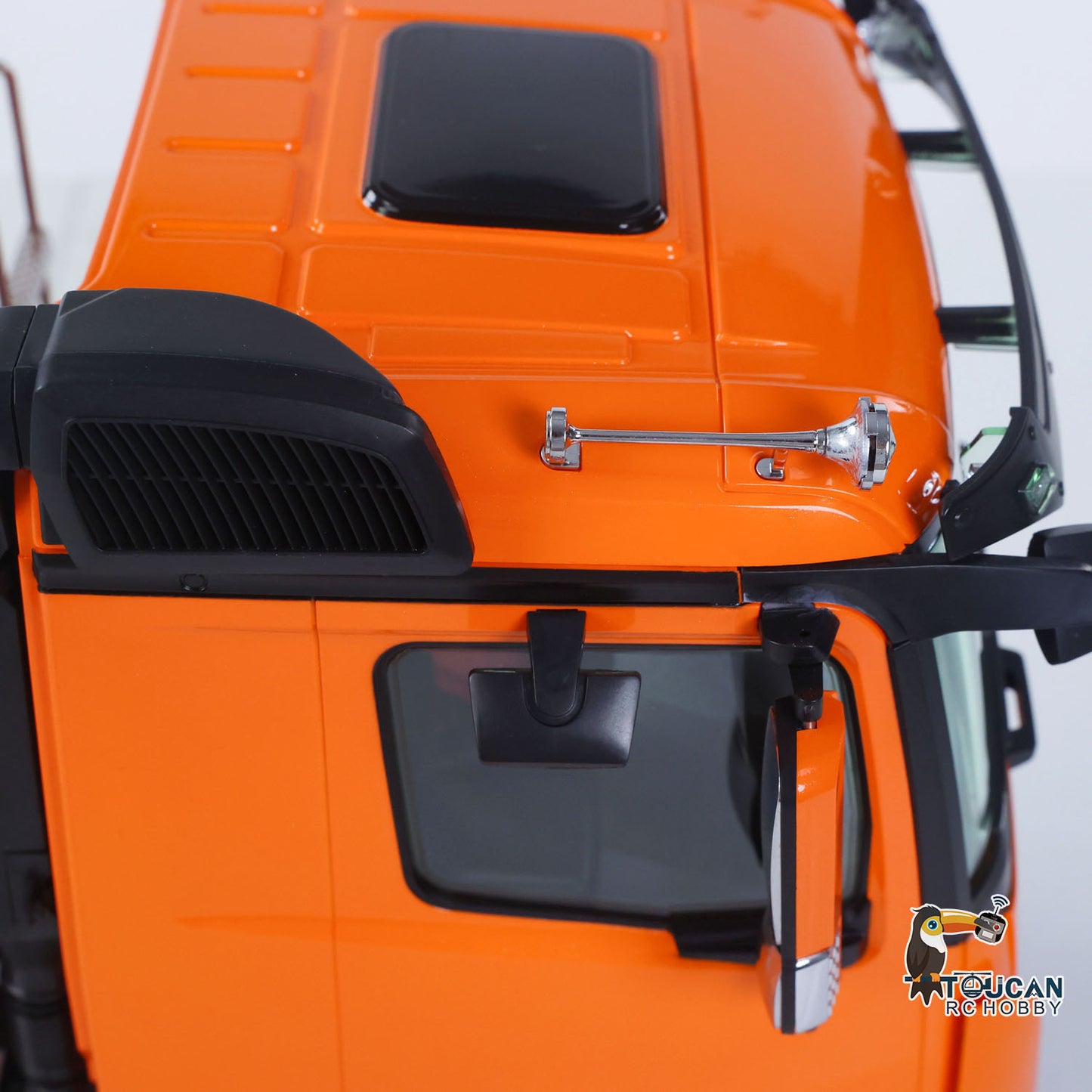 Kabolite 5702 1/14 RC dump truck roof detail mirror horn system