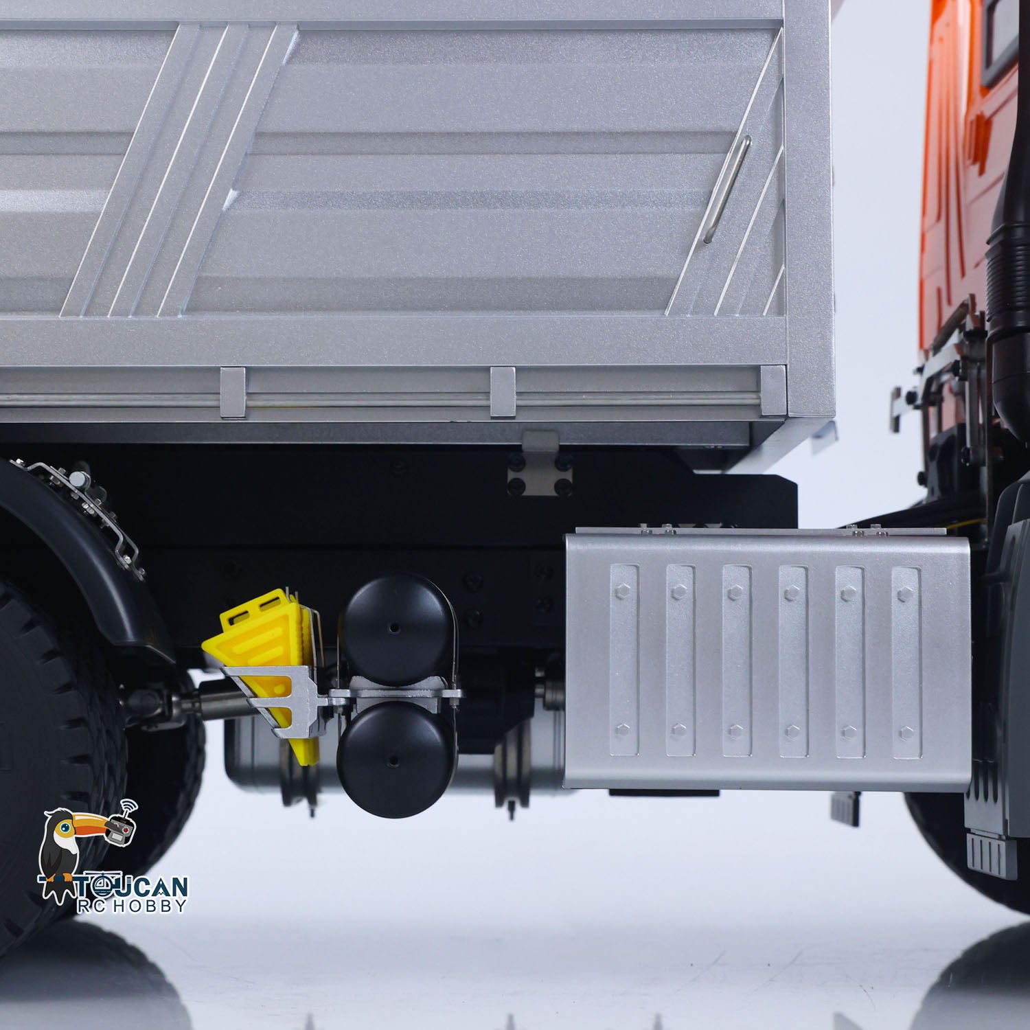 Kabolite 5702 1/14 RC dump truck toolbox detail storage compartment