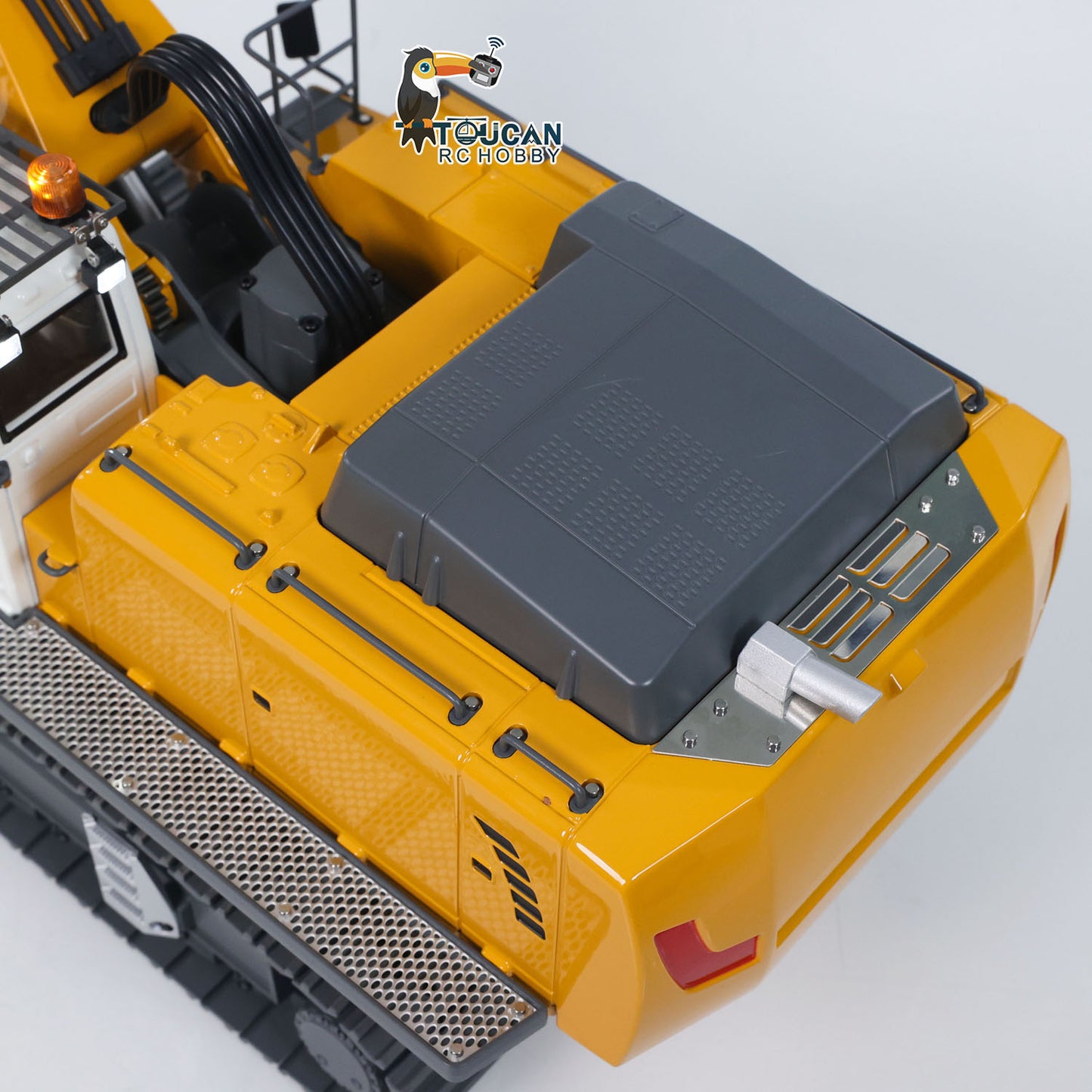 KABOLITE 5901 100S 1/18 Electric RC Excavator Digger alloy body and detailed construction