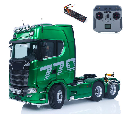 KABOLITE 770S-100 1/14 6x6 RC Tractor Truck complete set with radio controller and battery