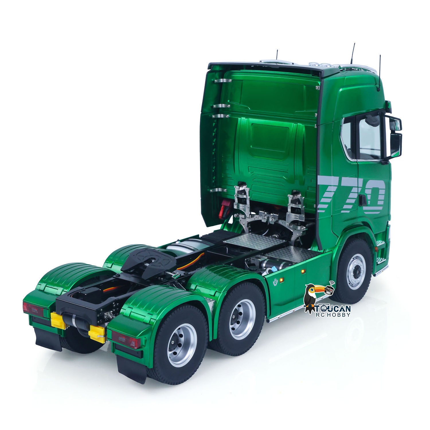 KABOLITE 770S-100 1/14 6x6 RC Tractor Truck rear body detail