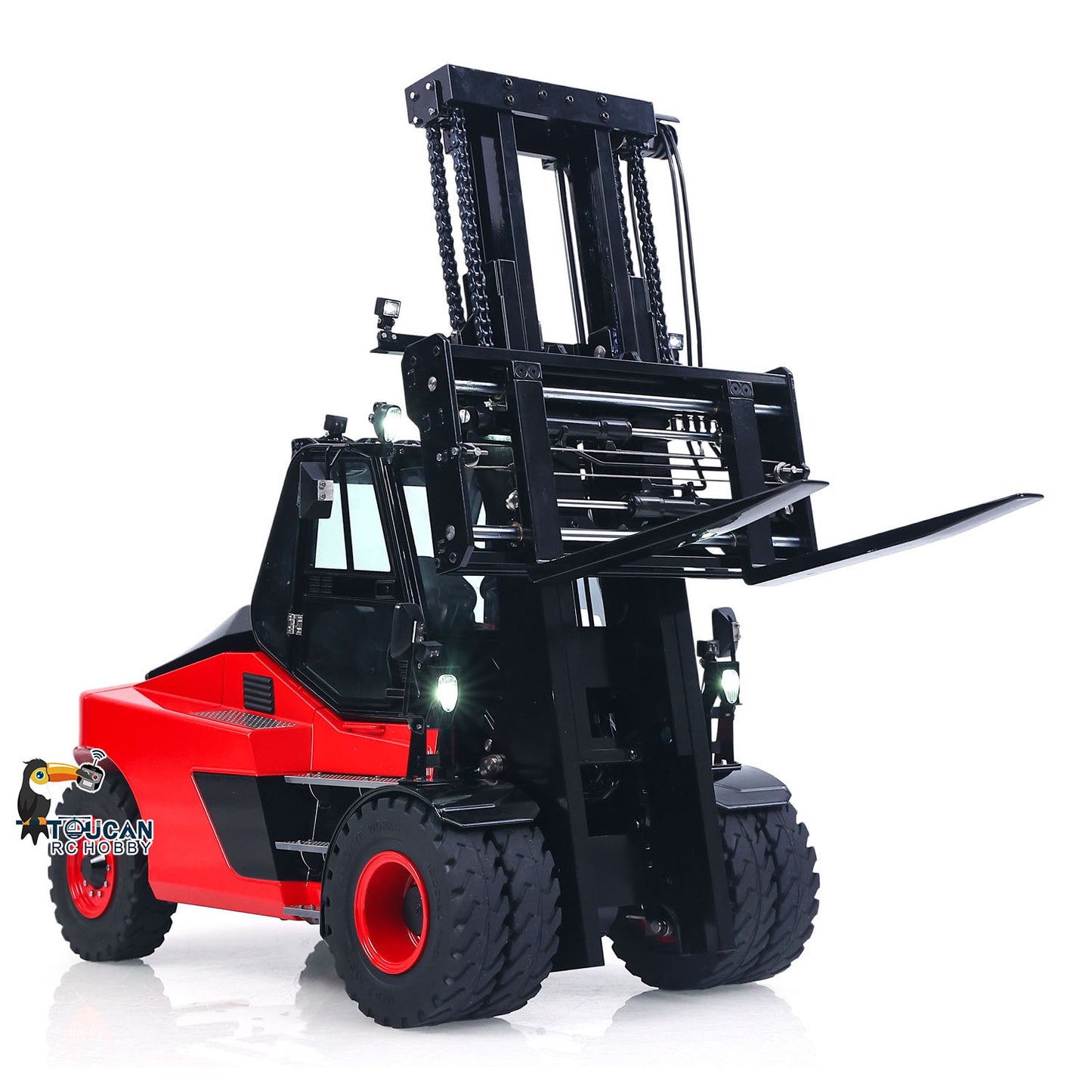 Kabolite K180-100 1/14 RC Hydraulic Forklift Front View