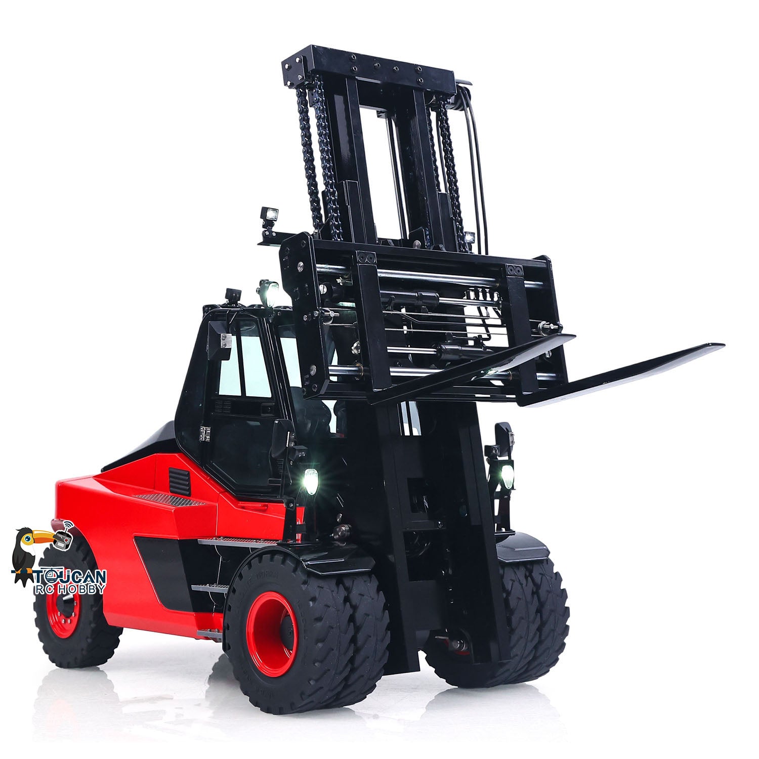 Kabolite K180-100 1/14 RC Hydraulic Forklift Front View