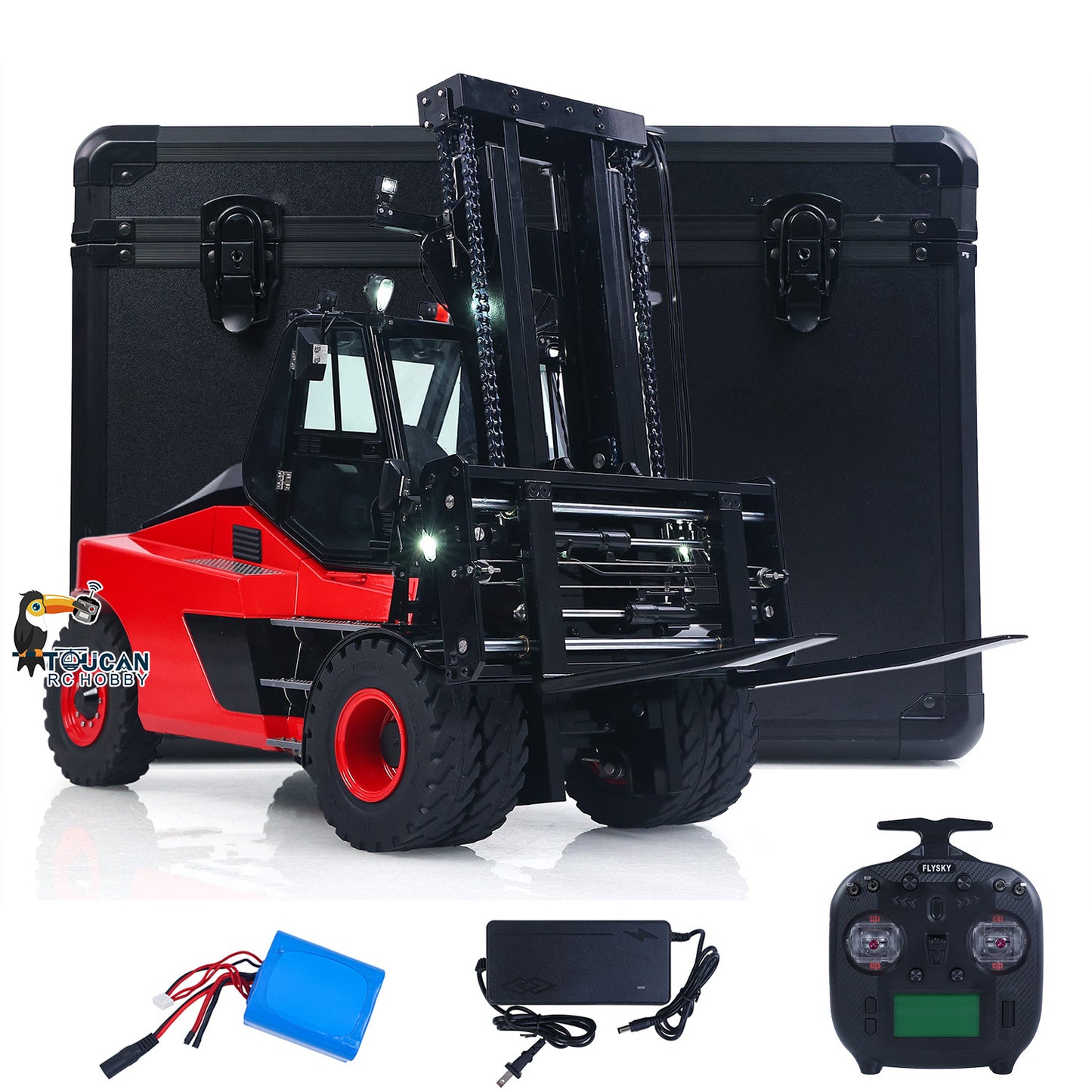Kabolite K180-100 1/14 RTR Package with FlySky ST8 Radio Controller and Battery