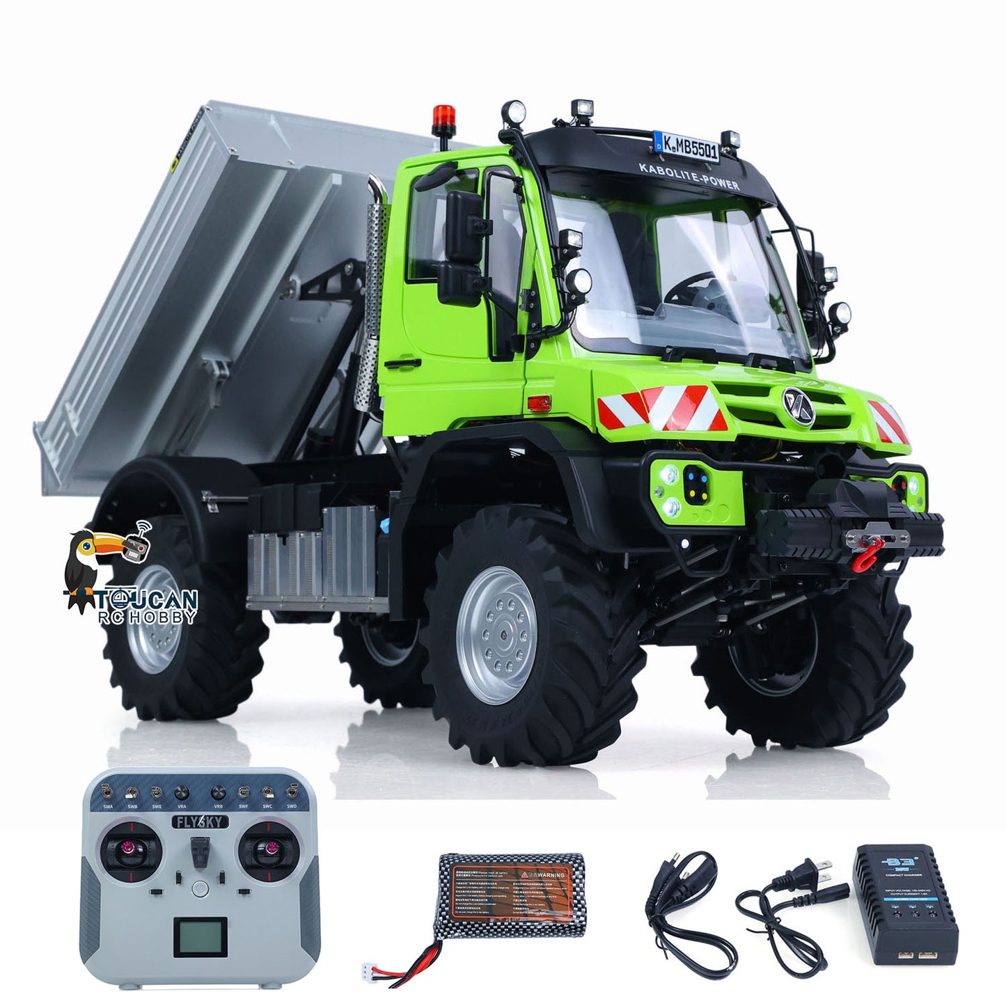 KABOLITE K5501 1/14 Metal 4x4 RC Off Road Crawler RTR set with radio controller battery and charger