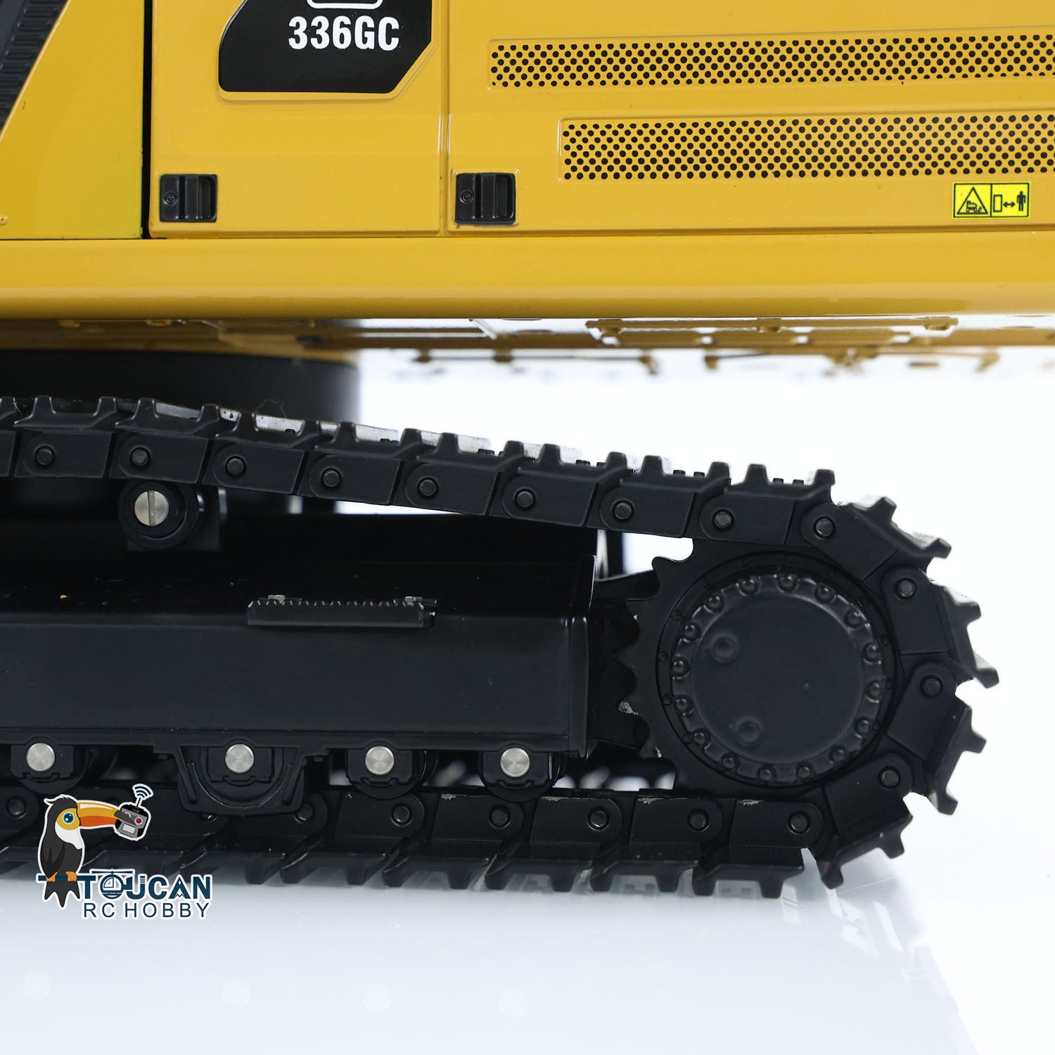 KABOLITE K961 100S PRO 1/18 Metal Hydraulic RC Crawler Excavator drive wheel detail for tracked movement