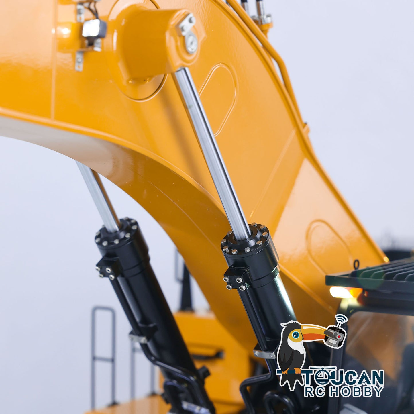 Kabolite K980 SY980H 1/14 RC hydraulic excavator metal cylinder detail
