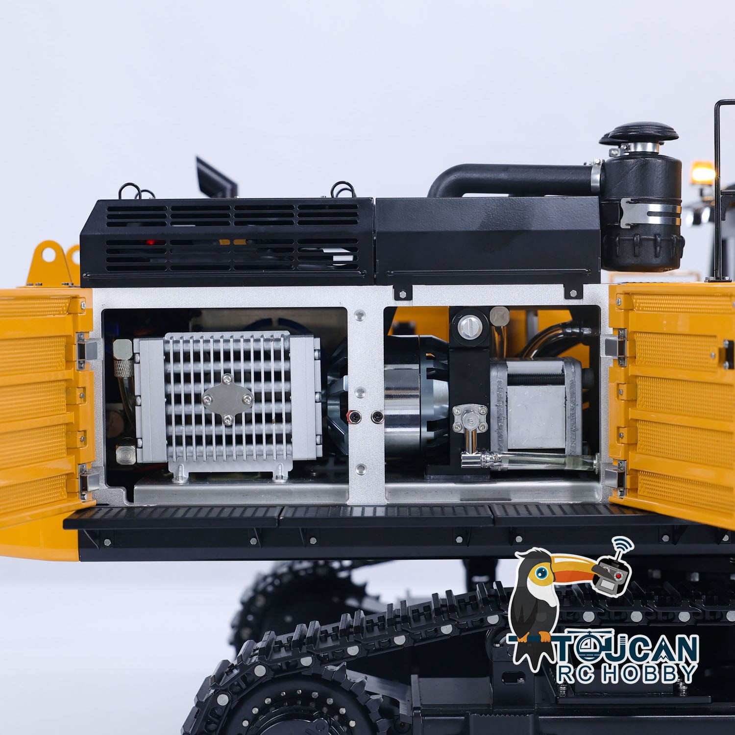 Kabolite K980 SY980H 1/14 RC metal excavator hydraulic system detail