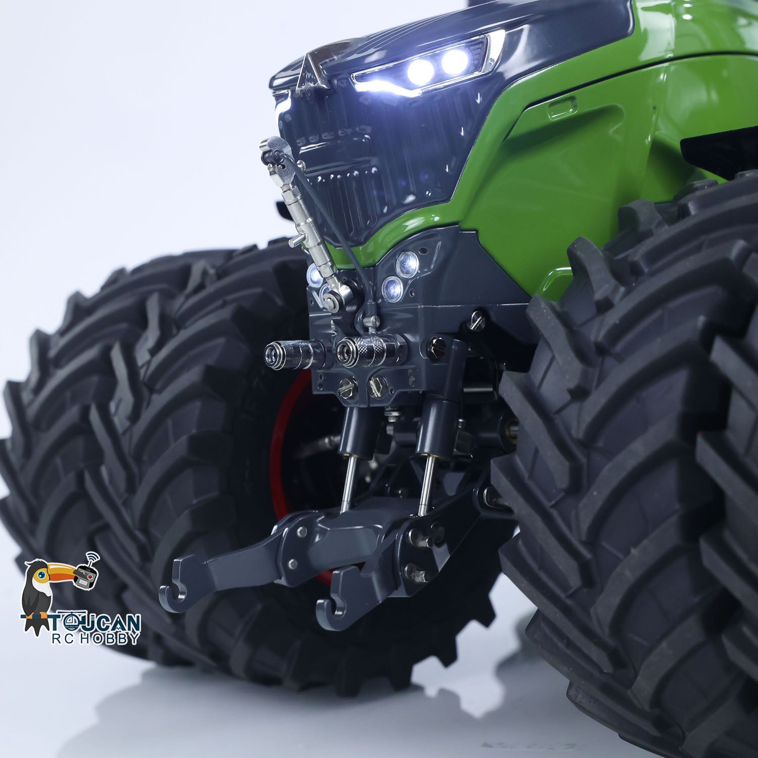 LESU A0018 AOUE 1050 1/14 Metal Hydraulic RC Tractor LED light system with realistic lighting