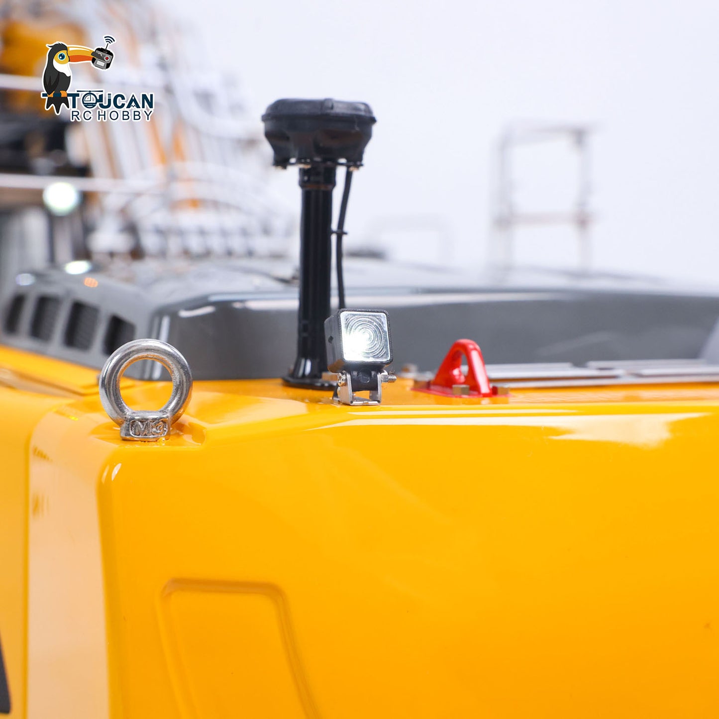 LESU LR956 B0039 1/14 Metal RC Hydraulic Excavator simulated GPS detail