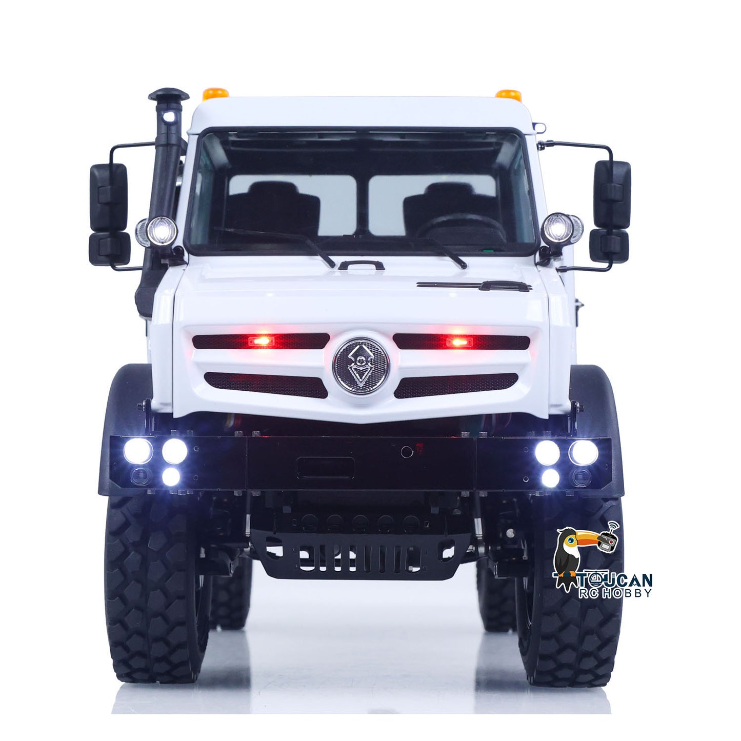 LESU MT44023 1/14 Metal RC U4023 4x4 Off-Road All-Terrain Truck front view