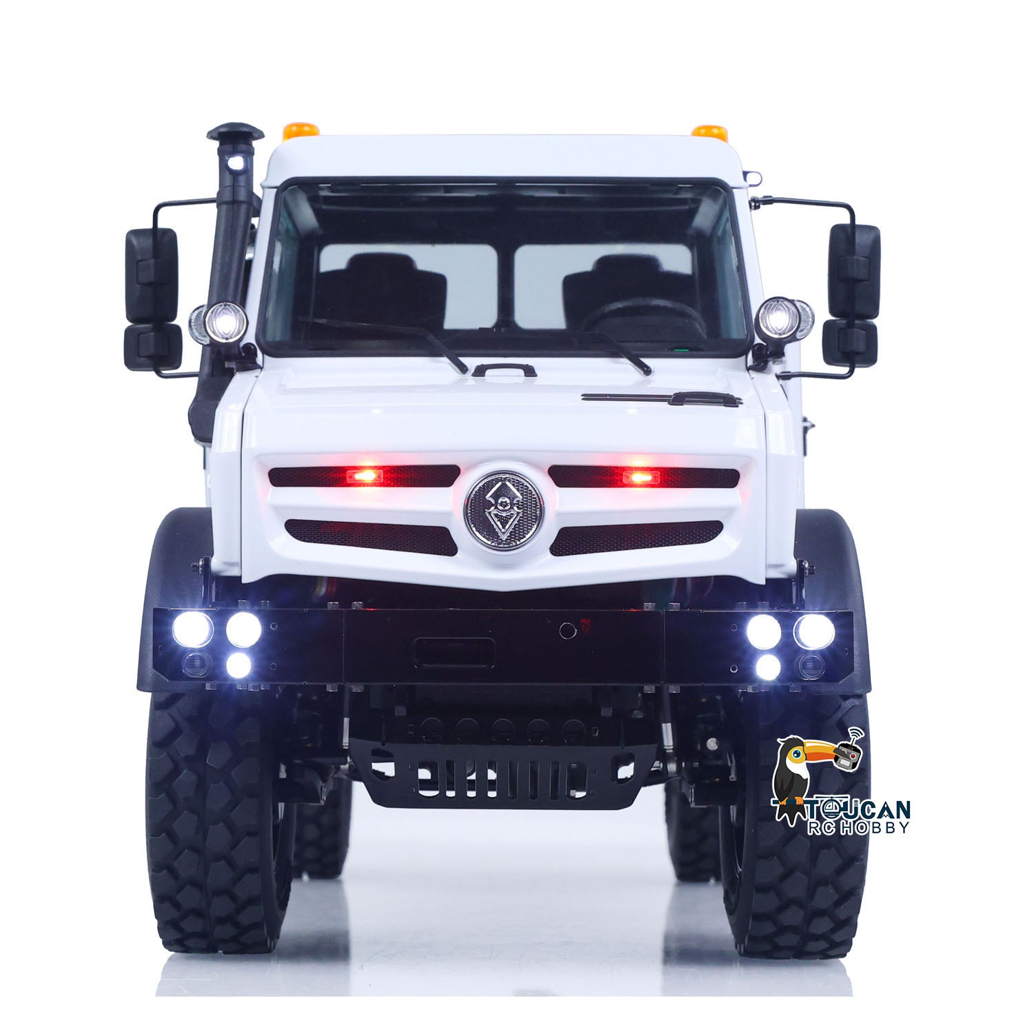 LESU MT44023 1/14 Metal RC U4023 4x4 Off-Road All-Terrain Truck front view