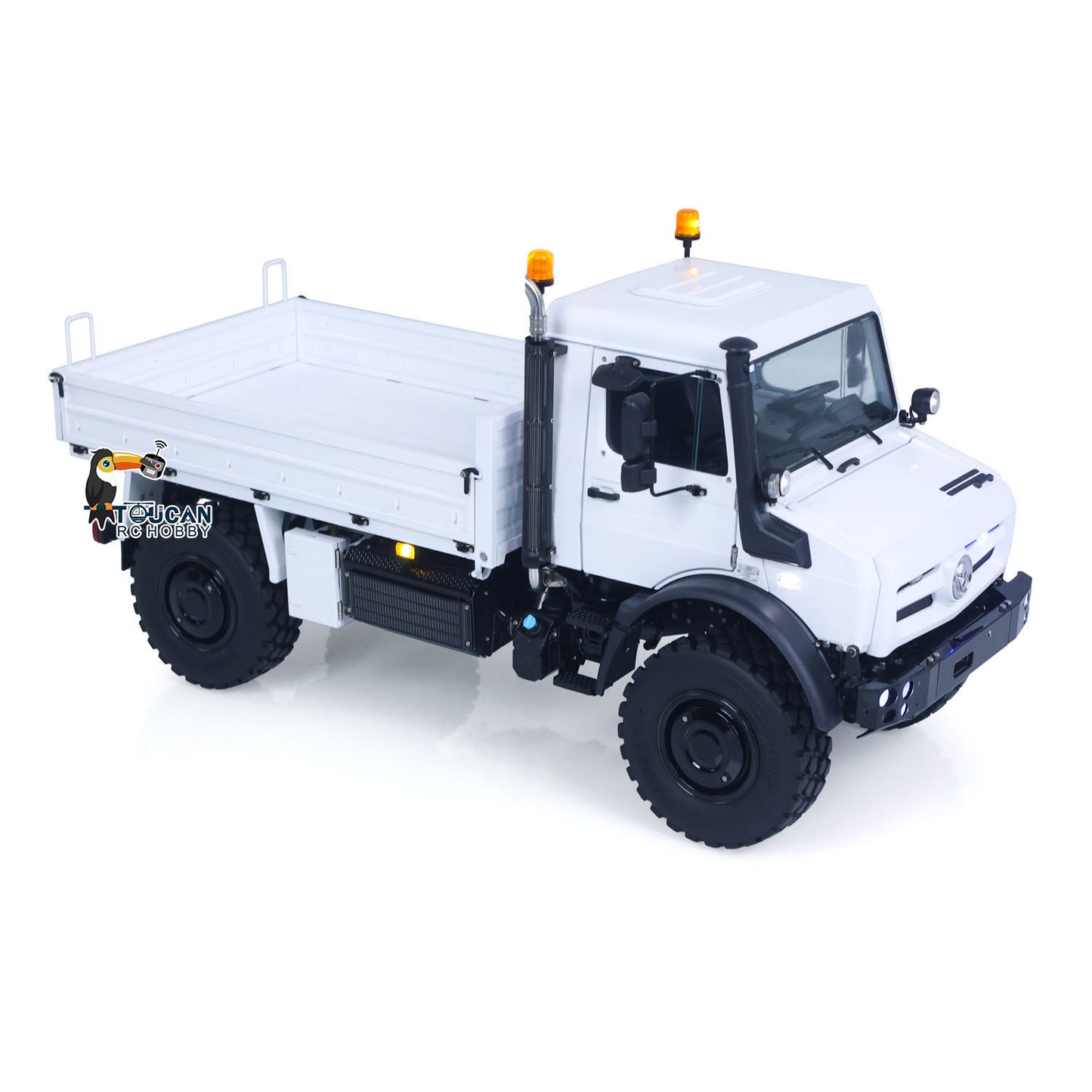 LESU MT44023 1/14 Metal RC U4023 4x4 Off-Road All-Terrain Truck side angle view
