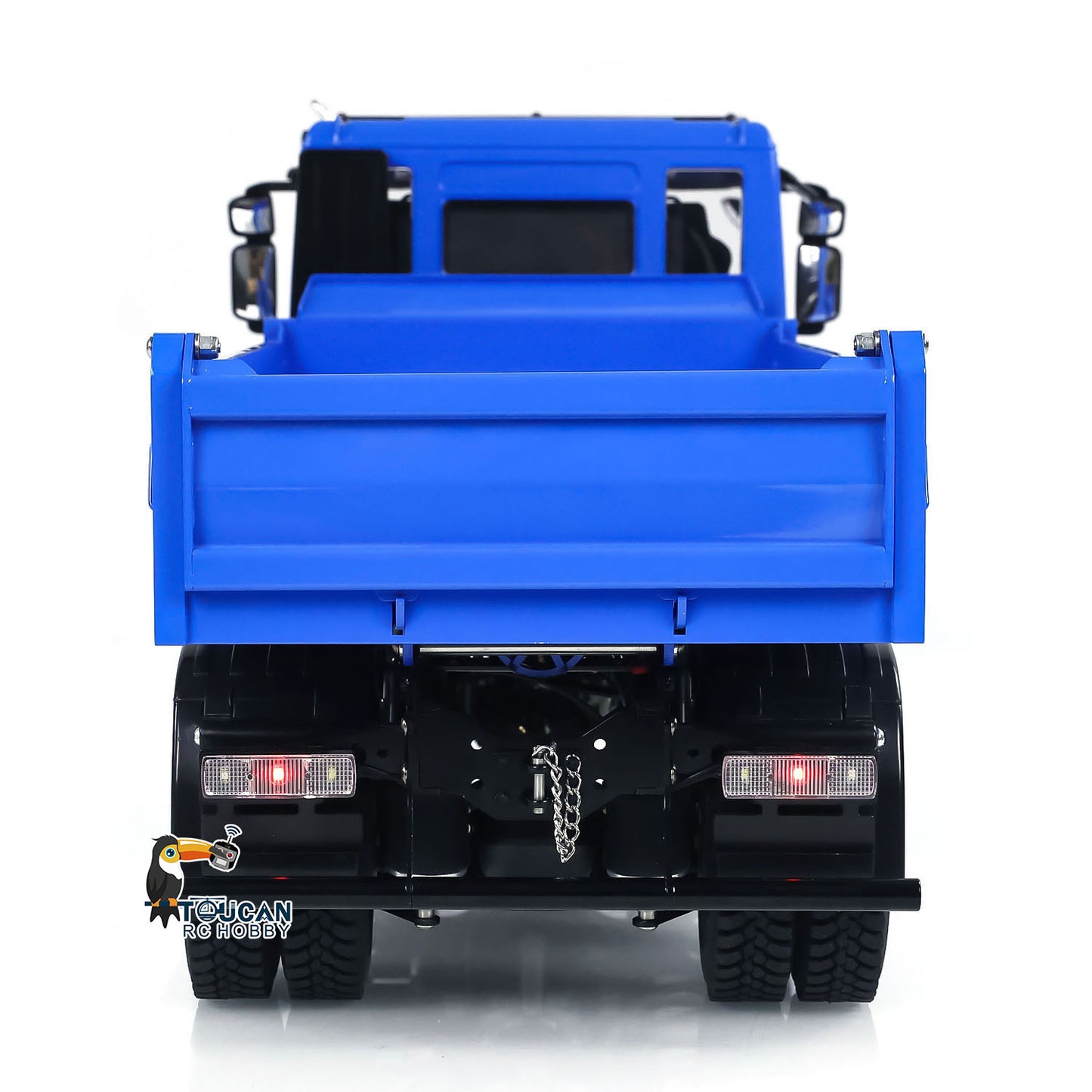 MDMODEL 1/14 4x4 Metal Hydraulic RC Dump Truck Tipper rear light detail