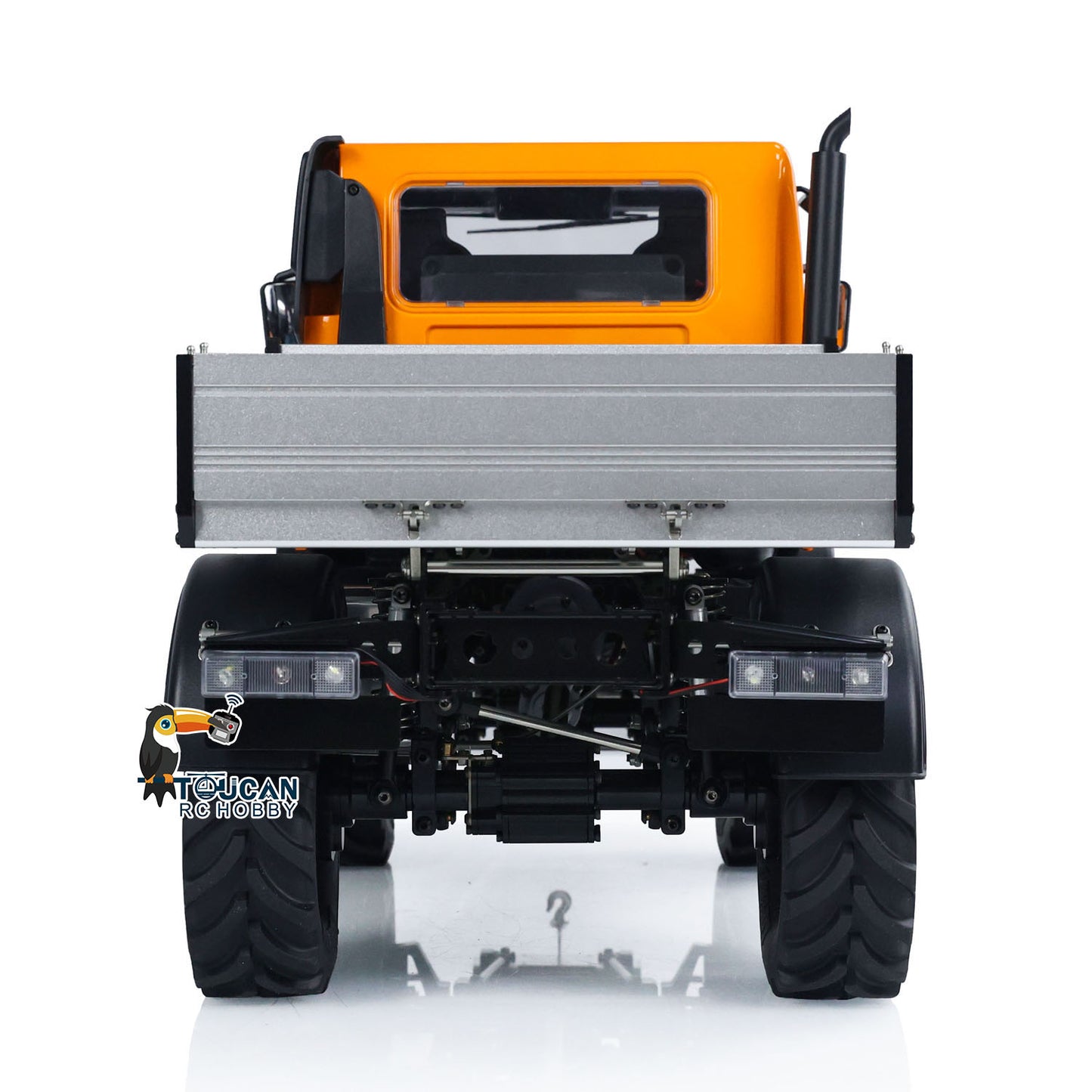 MDMODEL U423 1/10 Metal 4X4 RC Rock Crawler rear body detail