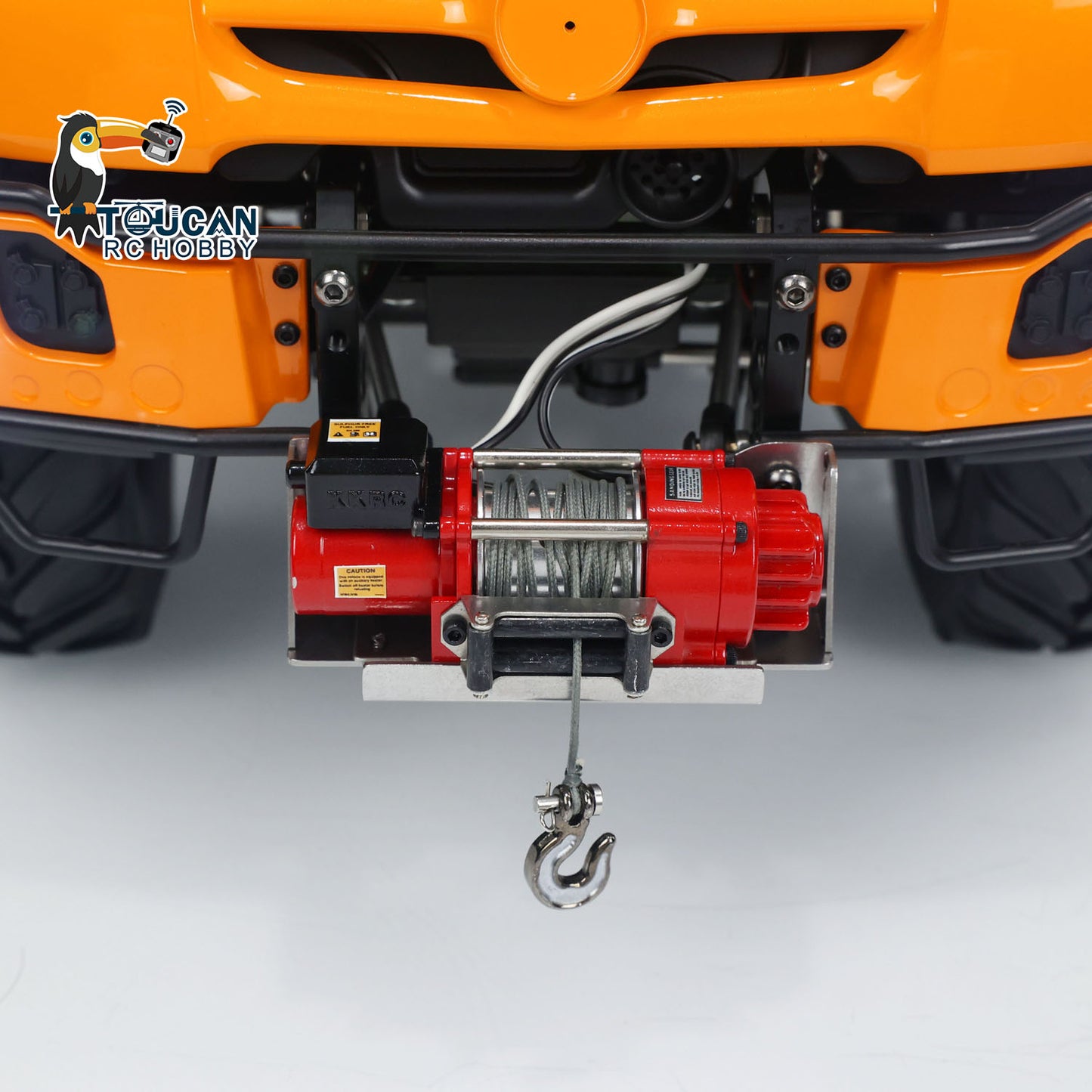 MDMODEL U423 1/10 Metal 4X4 RC Rock Crawler front winch detail