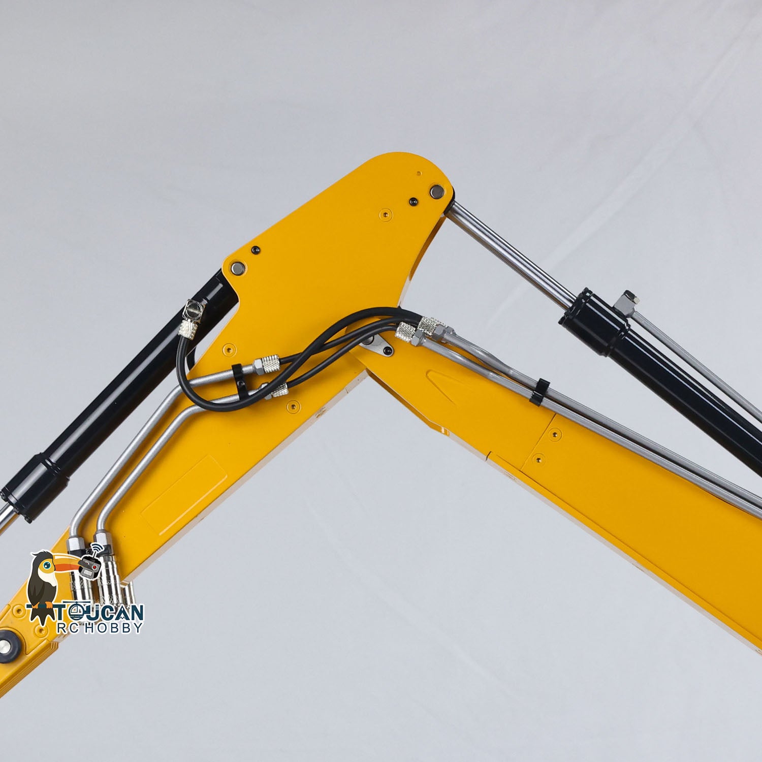 MT Model 946 1/14 Metal Hydraulic RC Tracked Excavator lines and cylinders detail