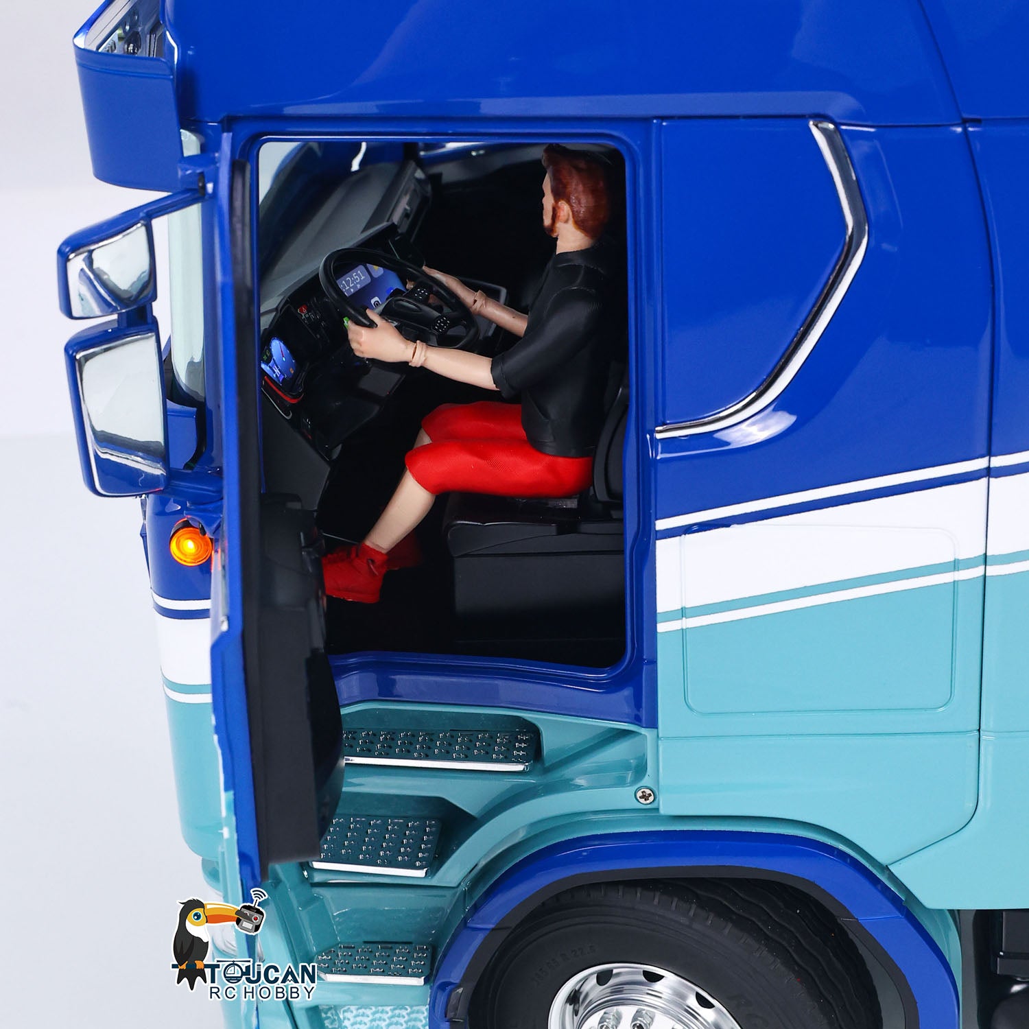 Unitru 06 RC Semi Truck Featuring Chassis and Cab Suspension