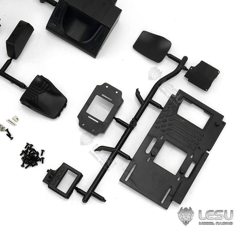 1/14 LESU PC360 Metal RC Excavator Truck Tracks KIT Sprocket ESC Motor Cabin Metal Tracks Grab Grapple Fixed Mount Bucket