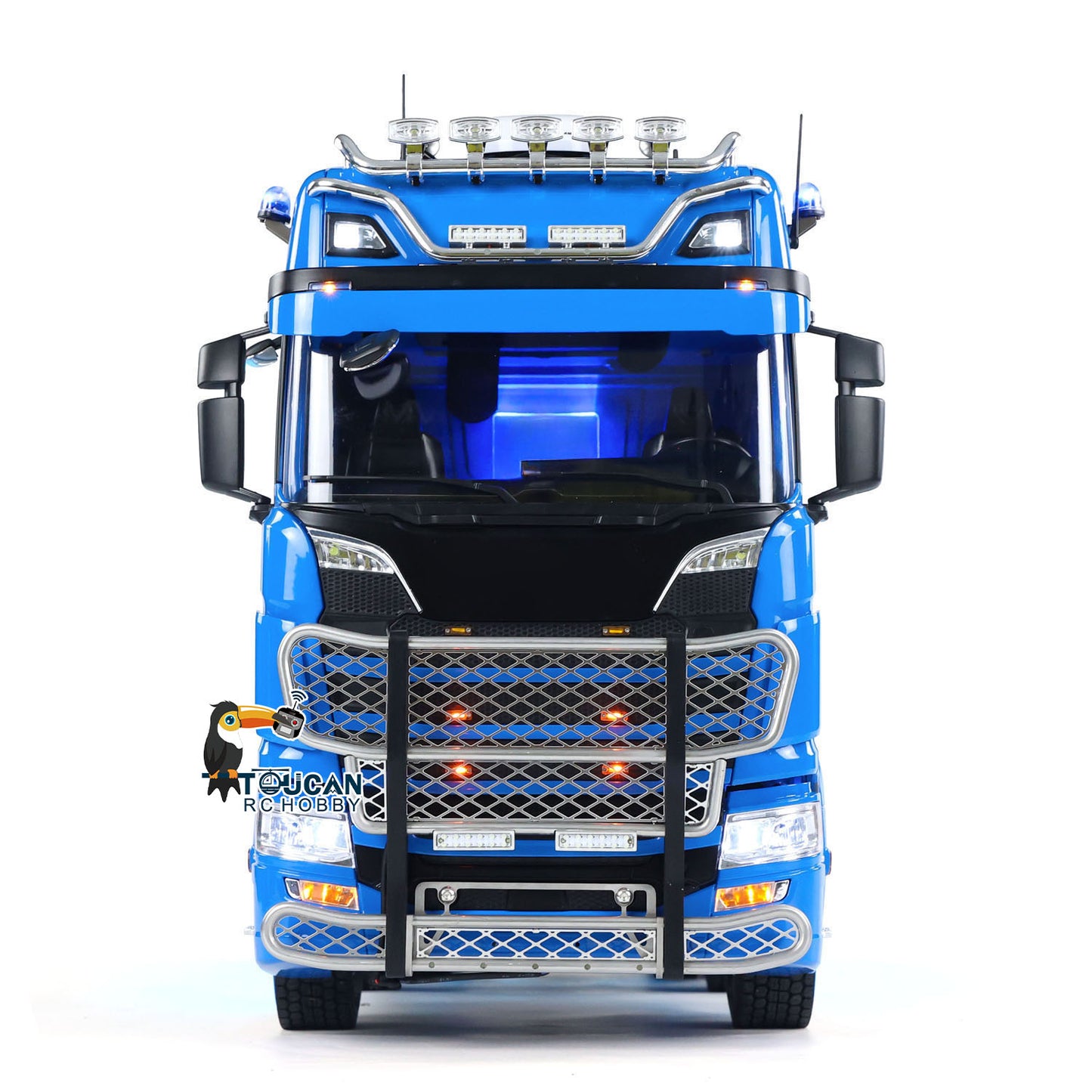 ScaleClub 770S 1/14 8x8 Metal Chassis RC Tractor Truck front view