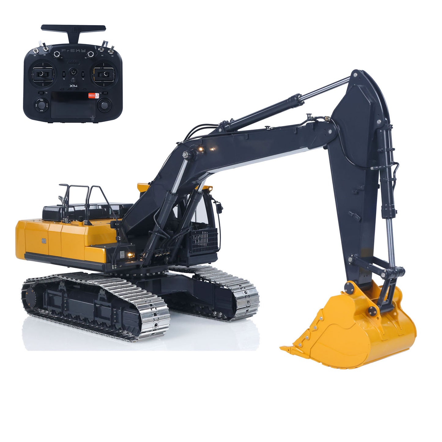 Super Frog E400 RTR 1/14 rc hydraulic excavator fully assembled display model