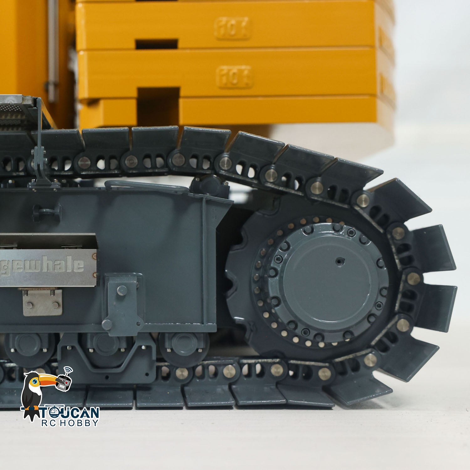 Simulation Cab With Temperature Sensor Timer Display JMJ LTR1220 1/14 RC Crane
