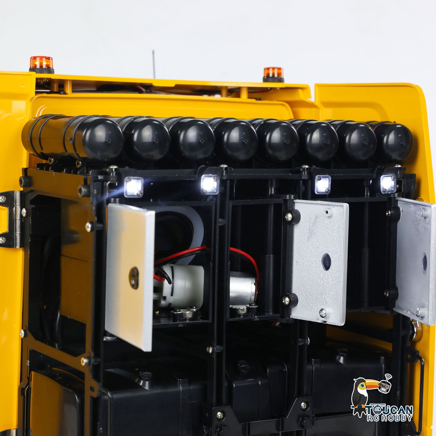 TOUCAN 56371 770S 1/14 8x4 RC Tractor Truck equipment rack detail