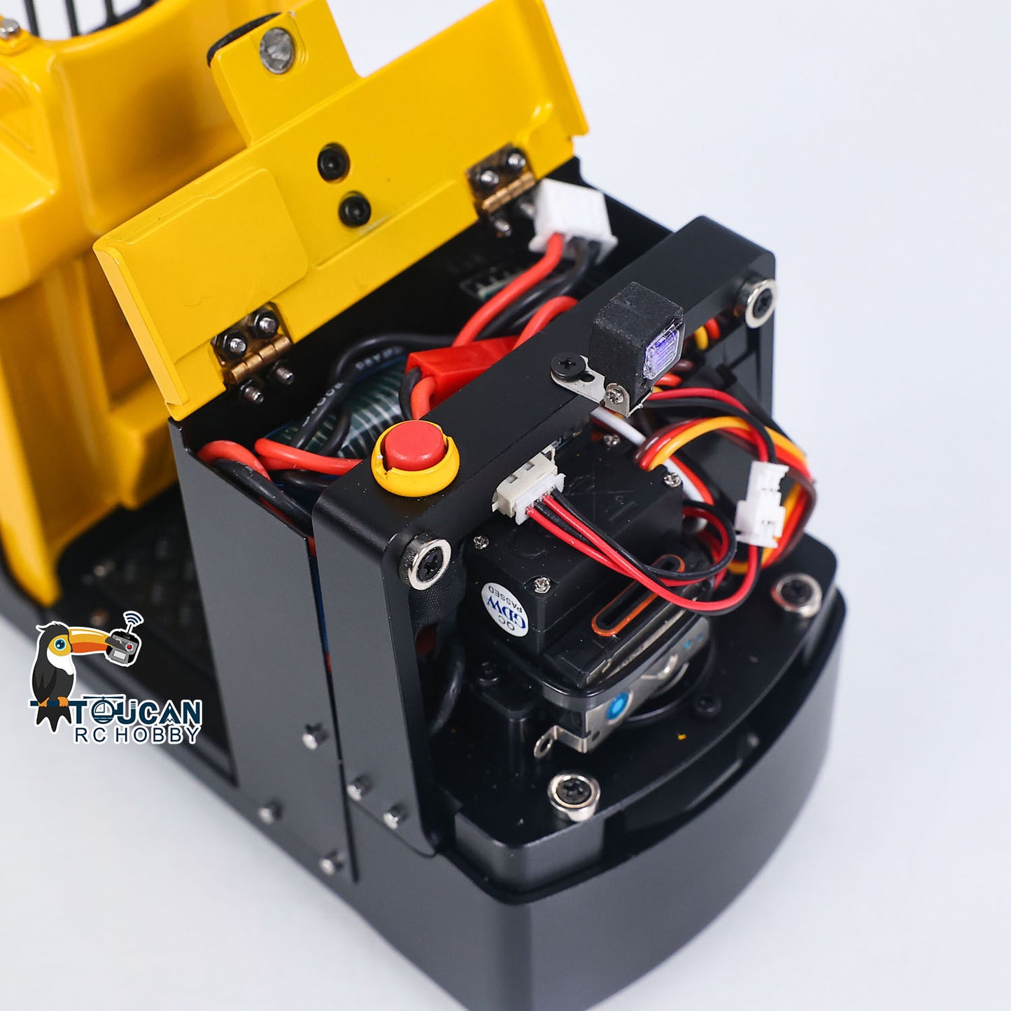 TOUCAN MO55 1/14 Metal RC Electric Forklift Internal Structure