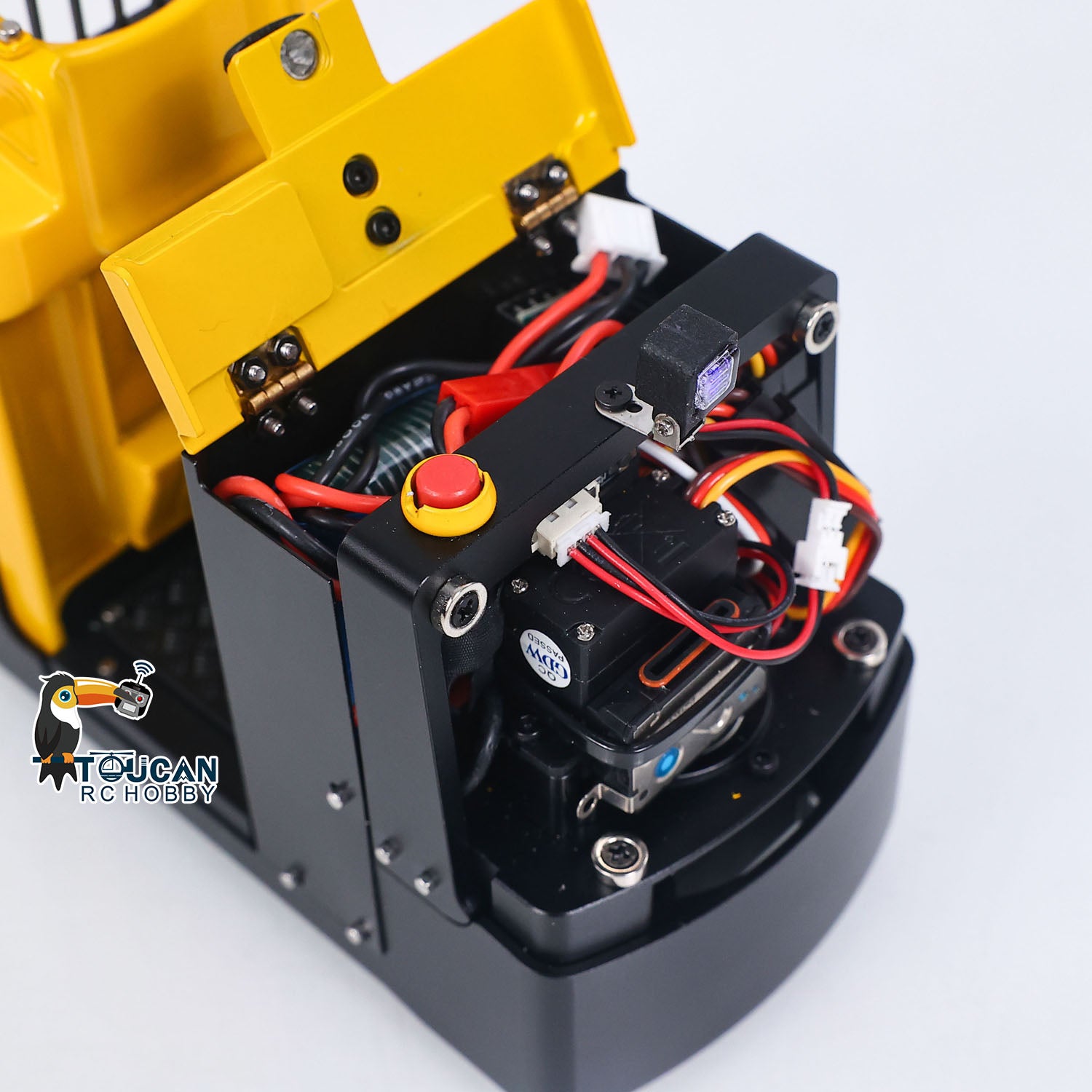 TOUCAN MO55 1/14 Metal RC Electric Forklift Internal Structure