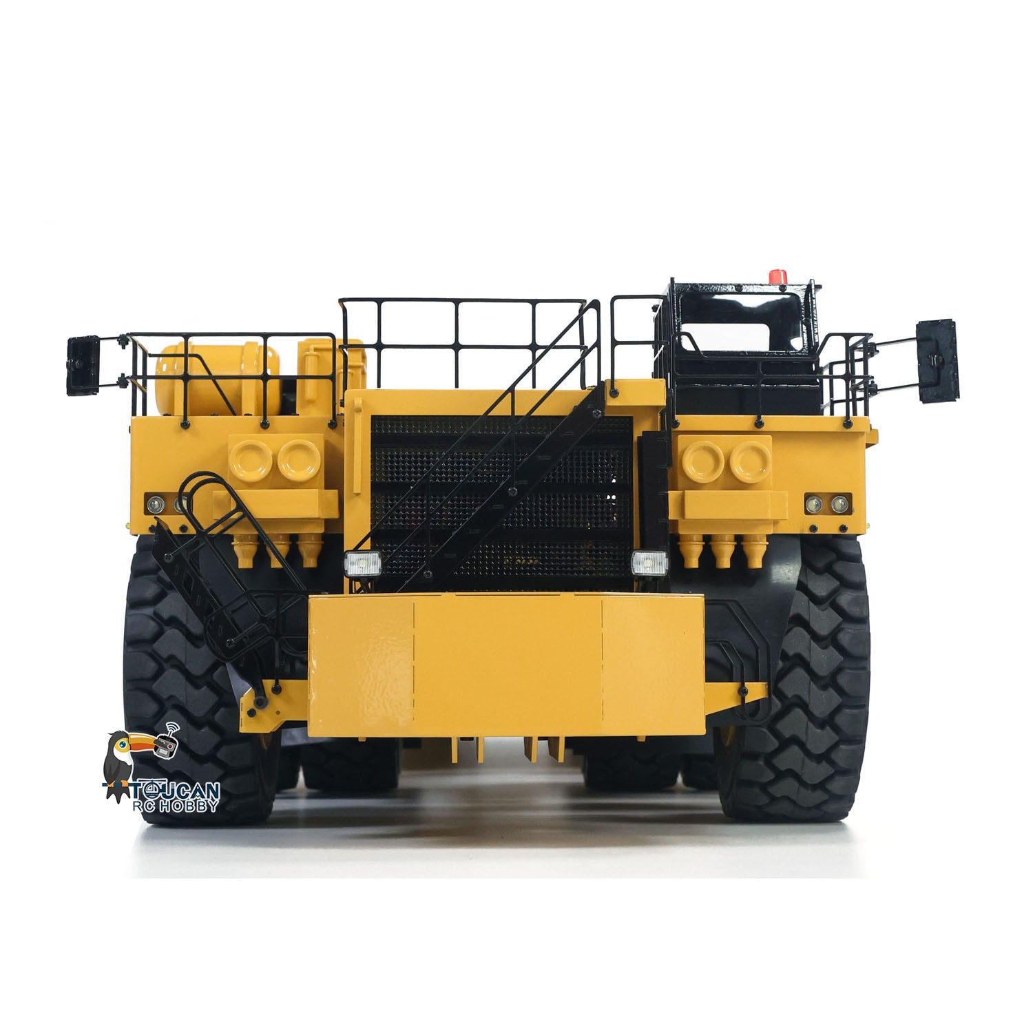 TOUCAN 1/20 RC Metal Hydraulic Gooseneck Mining Trailer C739D PRO Front View