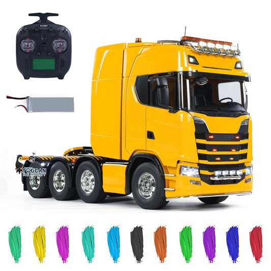 TOUCAN 56371 770S 1/14 8x4 RC Tractor Truck RTR configuration with radio controller and battery