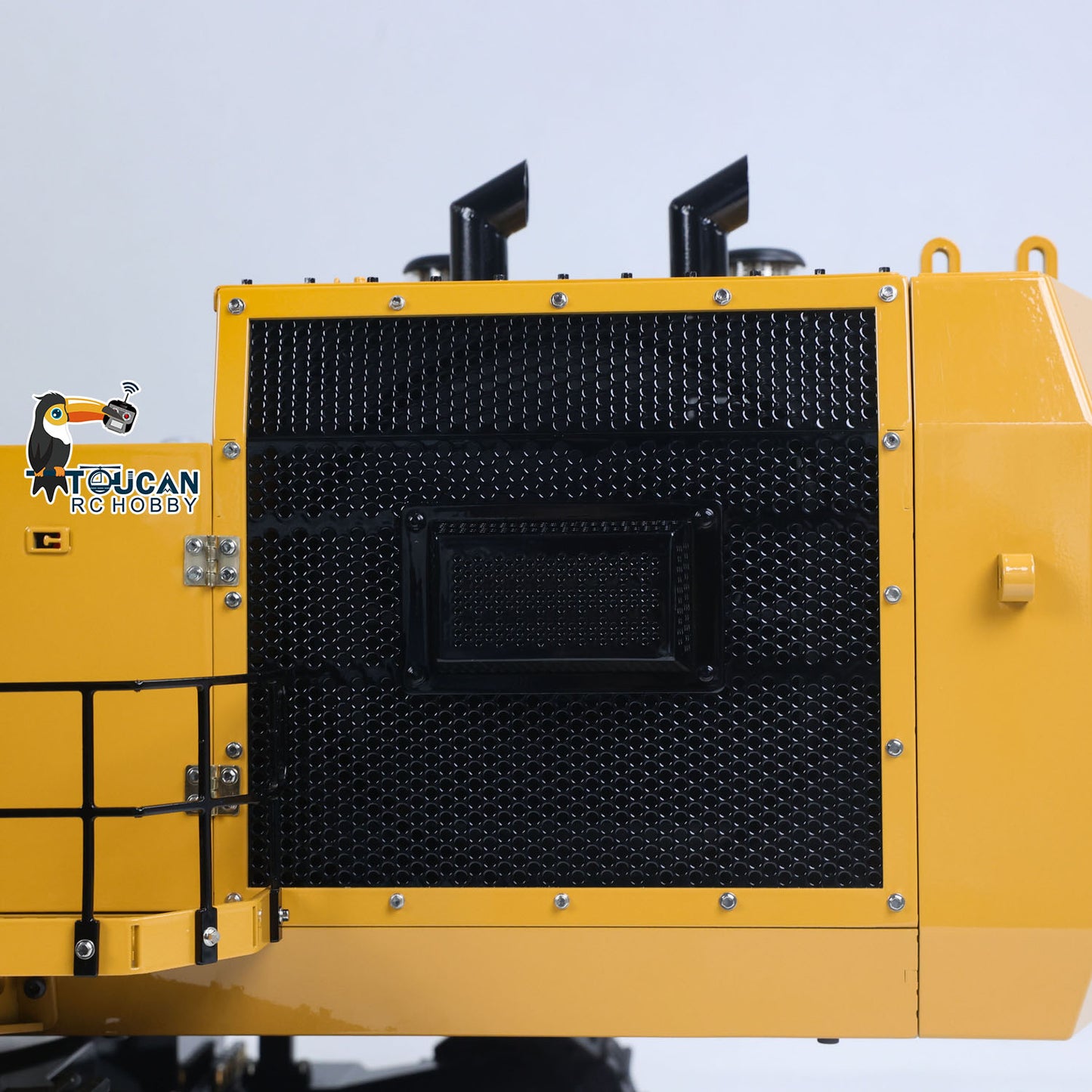 TOUCAN 6015B 1/14 Metal RC Hydraulic Excavator rear body detail