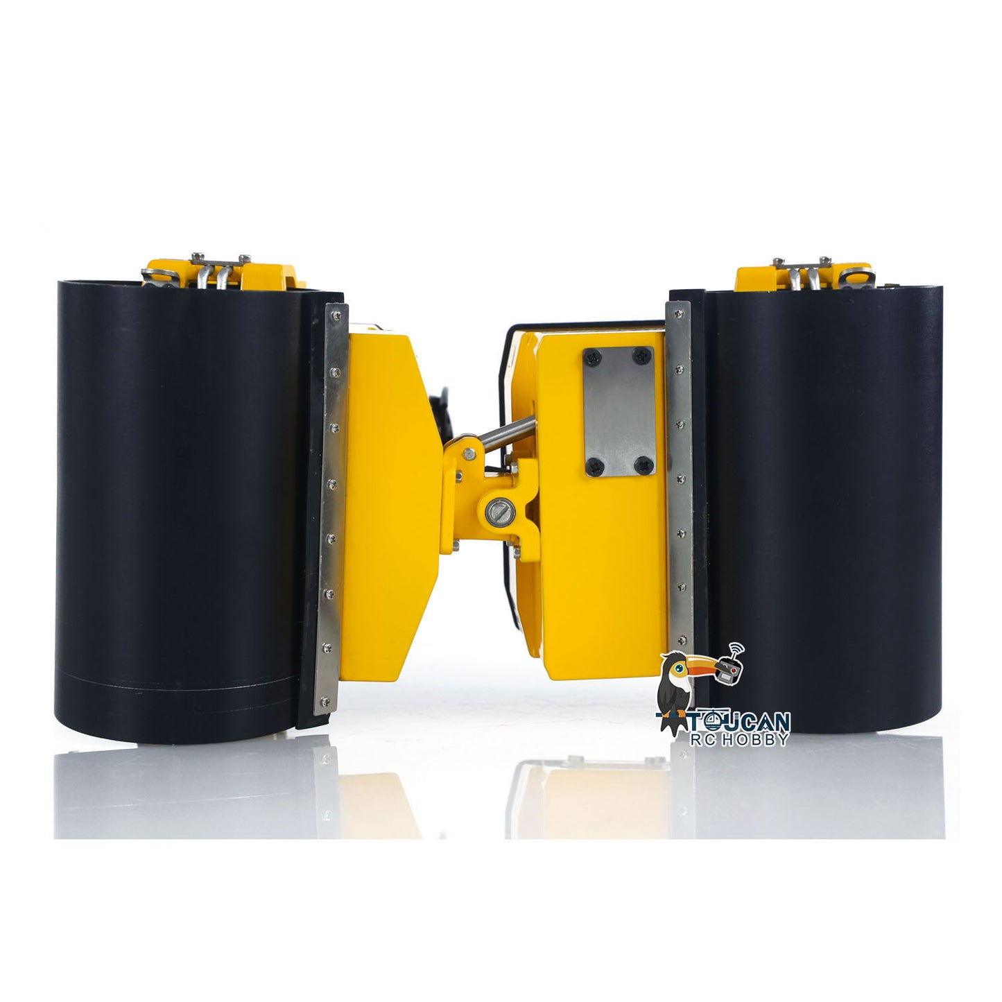 TOUCAN BW120AD 1/14 Metal RC Road Roller Compactor chassis with dual drive and vibration systems
