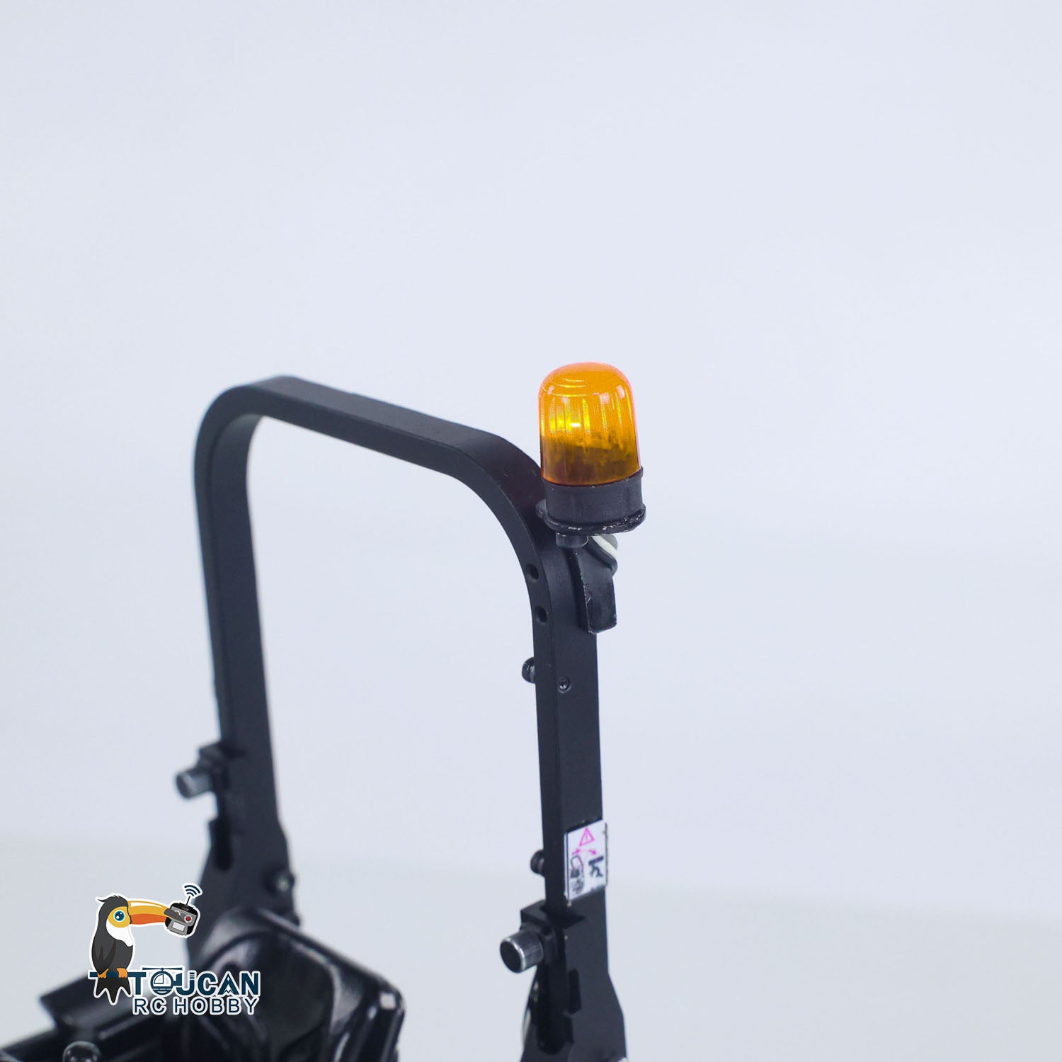 TOUCAN BW120AD 1/14 Metal RC Road Roller Compactor rotating warning light detail