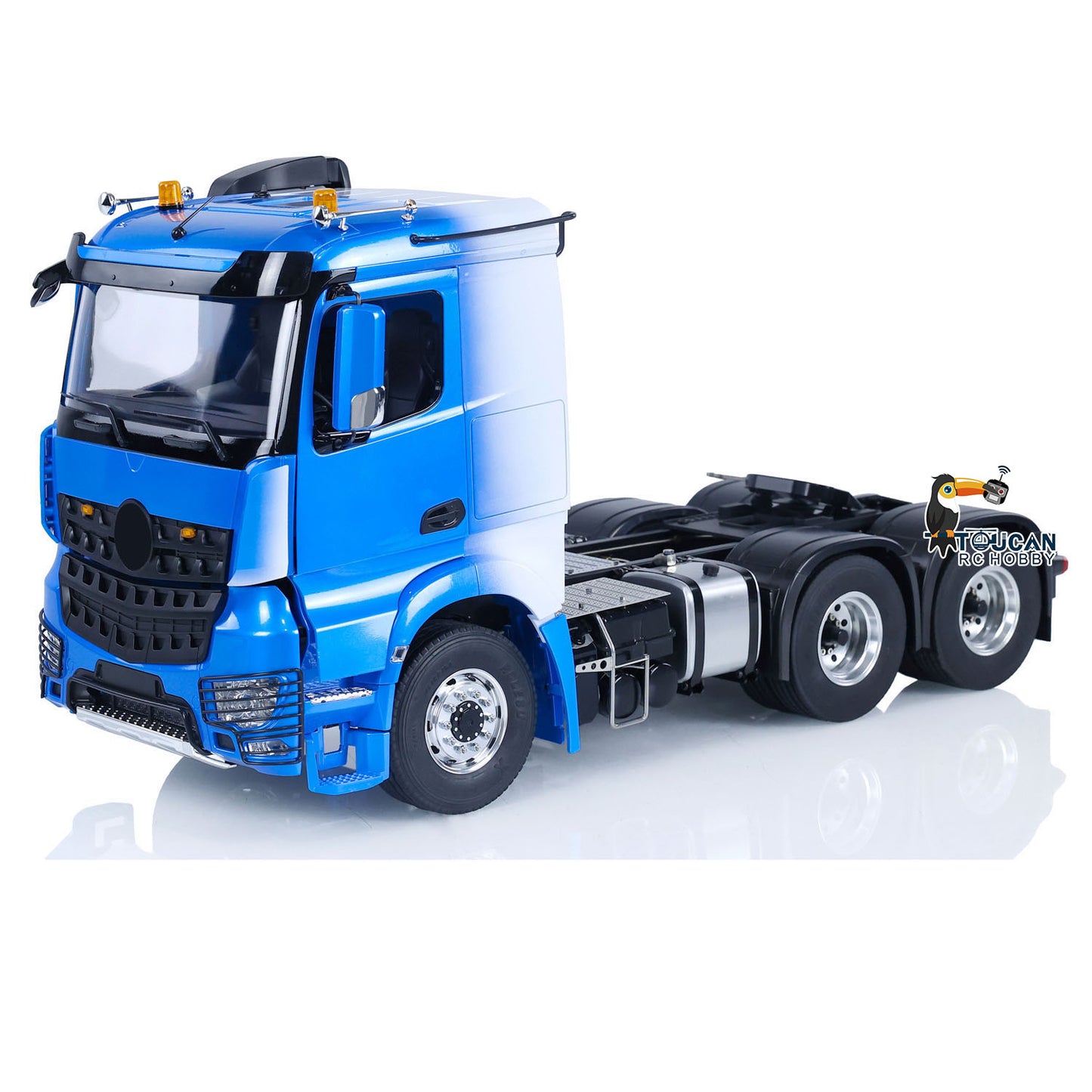 TOUCAN 1/14 6x6 Metal RC Tractor Truck complete vehicle view