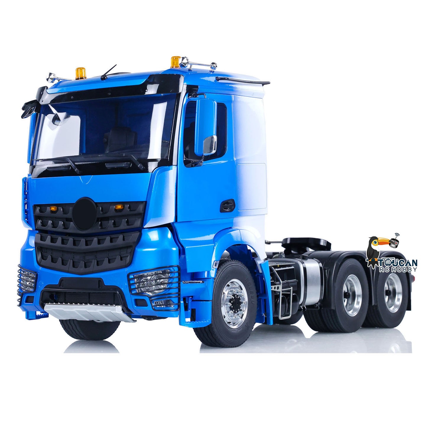 TOUCAN 1/14 6x6 Metal RC Tractor Truck package without radio controller and battery